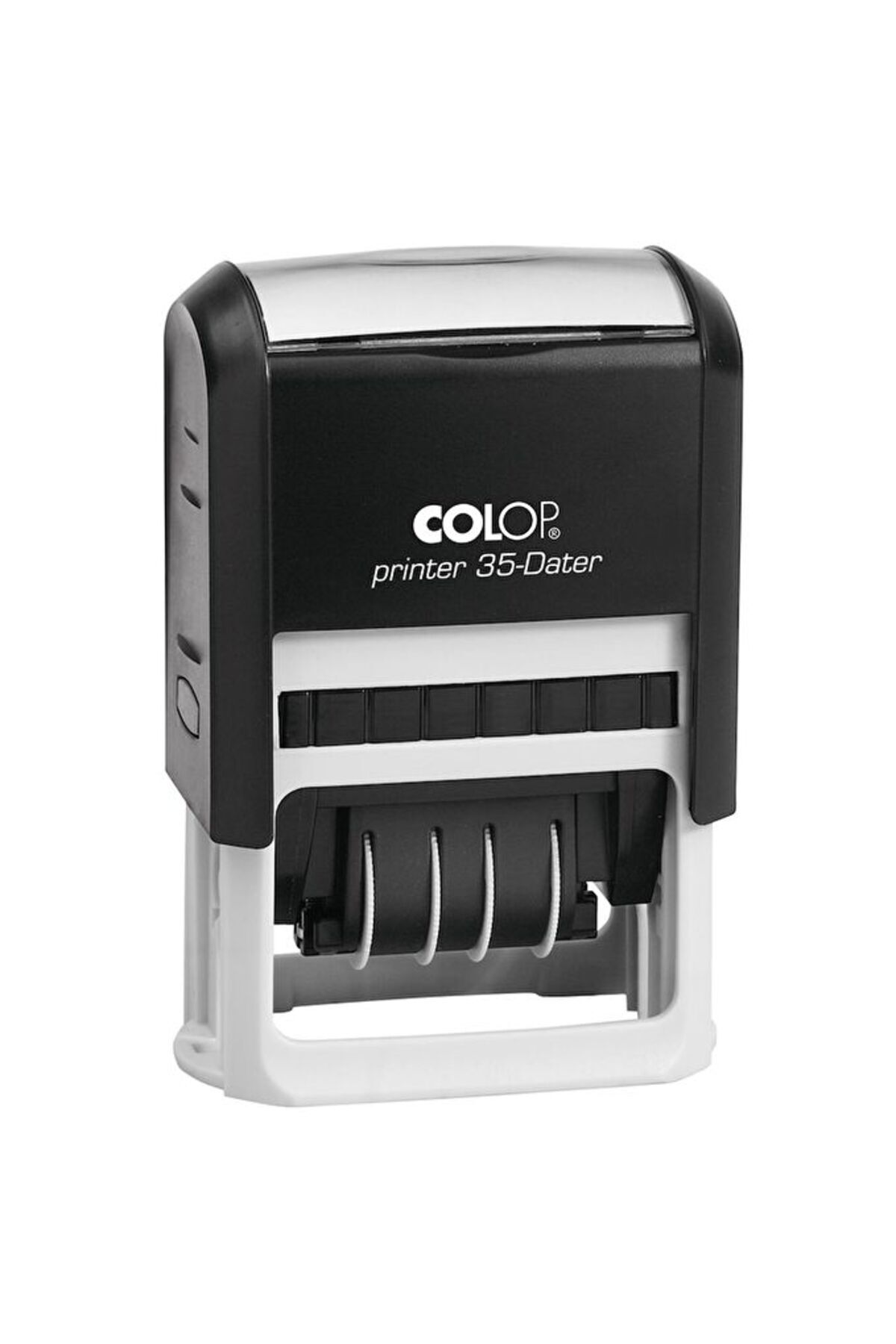 Genel Markalar PRINTER 35 TARİH KAŞE(TR) SİYAH KASA MAVİ/KIRMIZI KEÇE - 30X50M