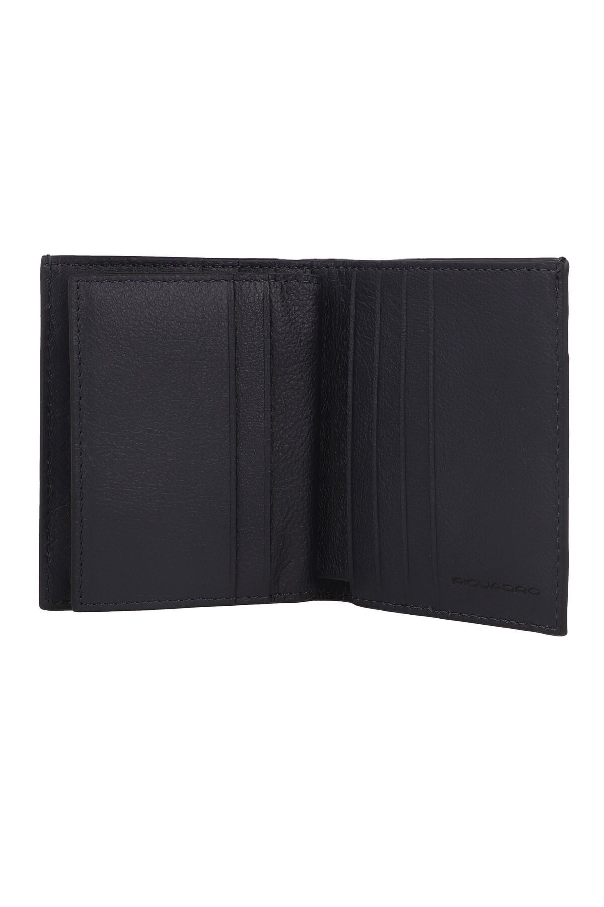 PIQUADRO-Black Square Husa card de credit Protecție RFID Piele 9 cm 5