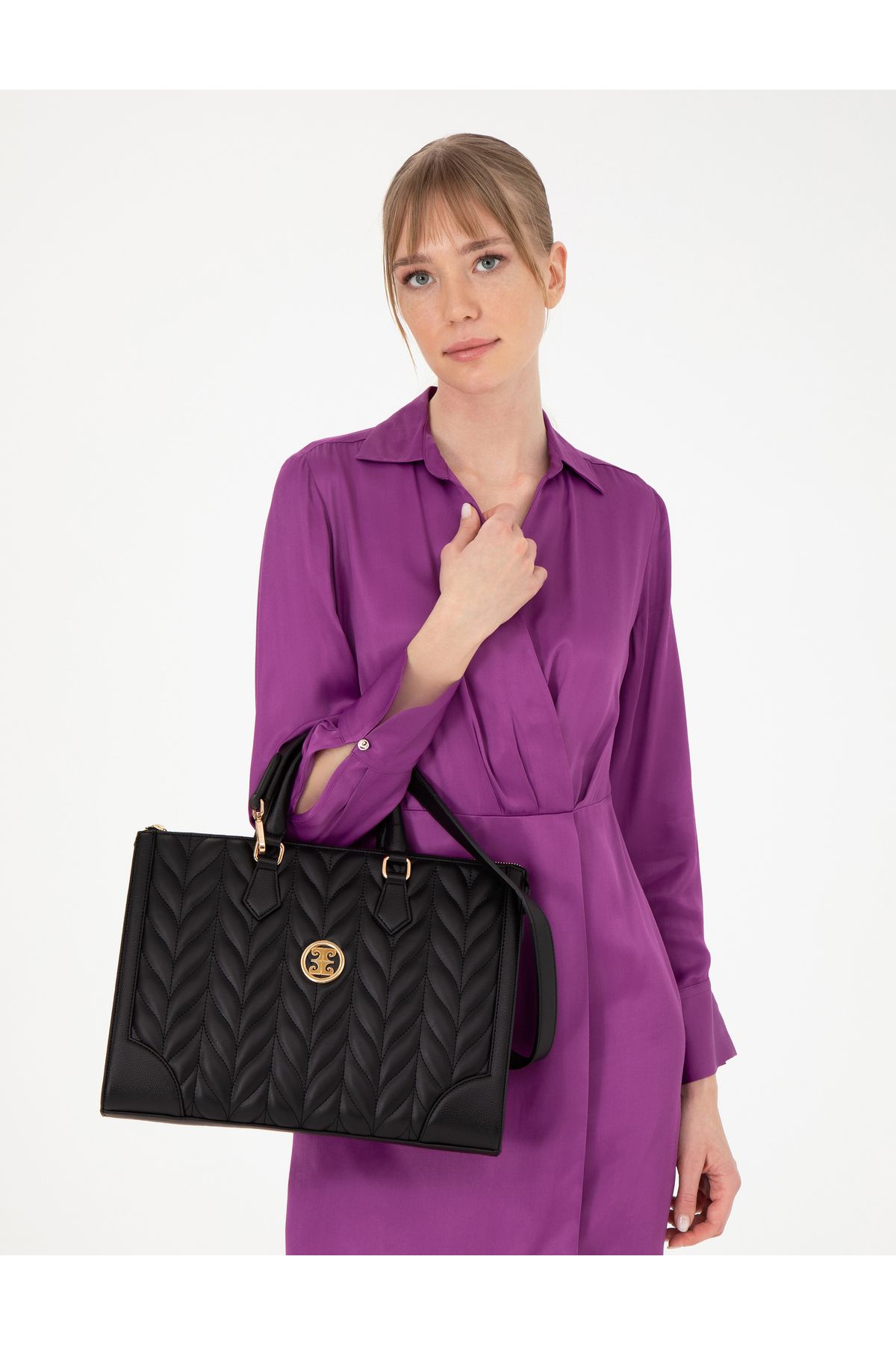 کیف مشکی 50290023-VR046 Pierre Cardin
