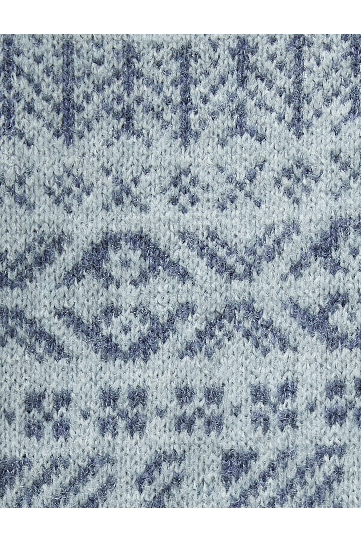 Koton-Men's Blue Patterned Sweater 6