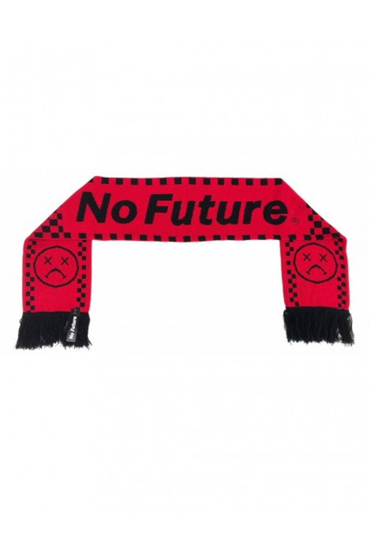 No Future-Double Sided Sad Boy Scarf - Nf0178Kzsy 4