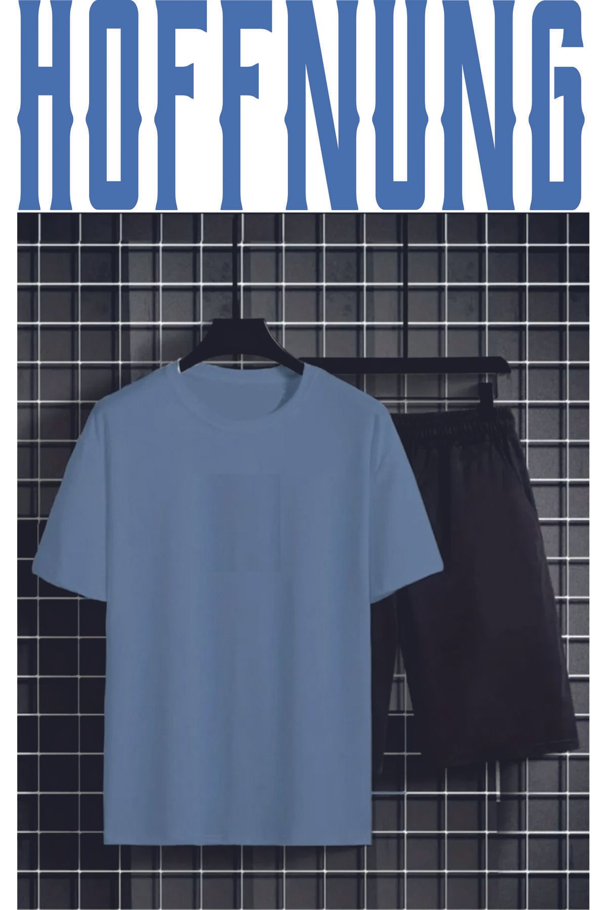 HOFFNUNG Full Shorts No Logo 2lü Alt-üst Takım