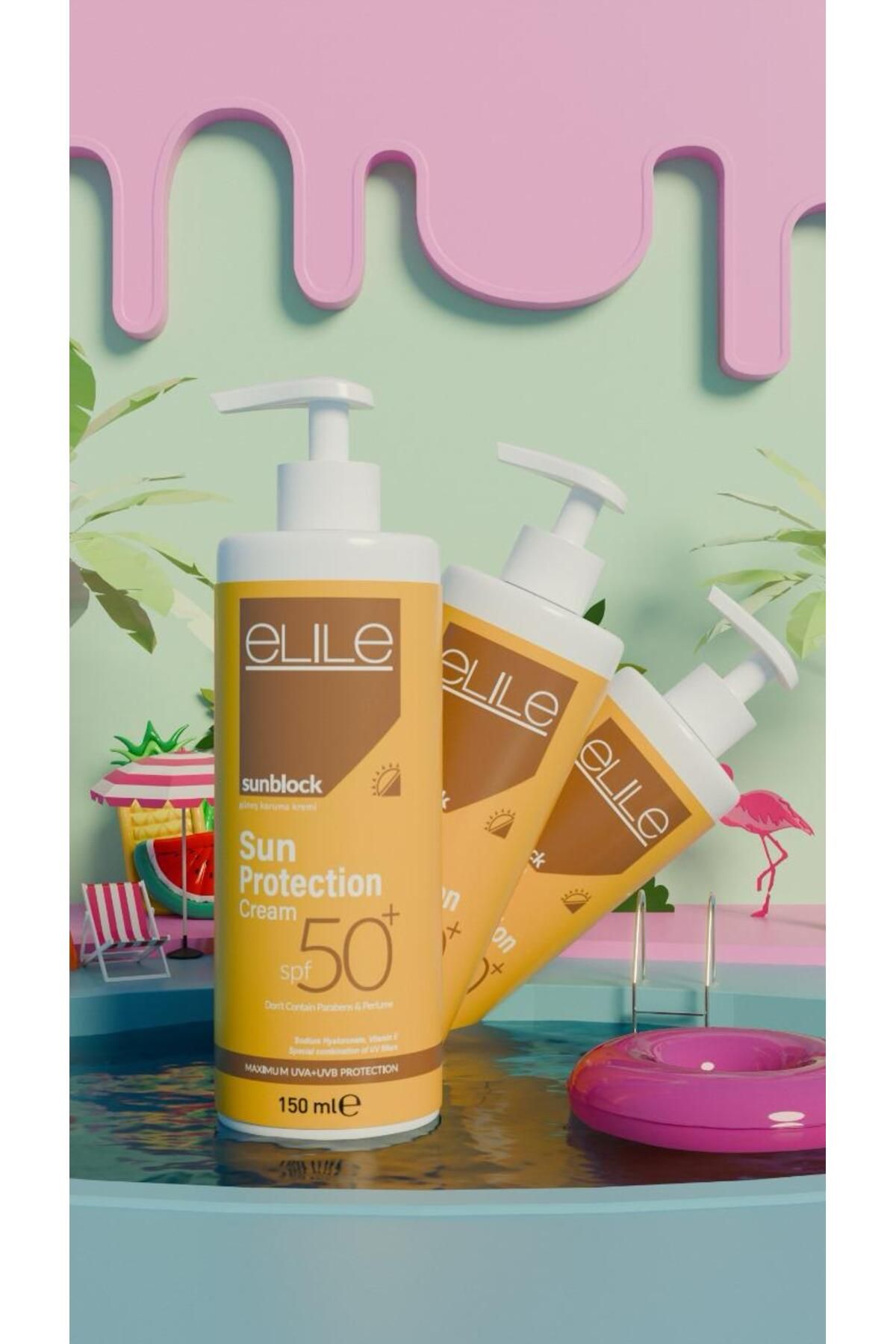 Elile Güneş Kremi 50 Spf 150 ml