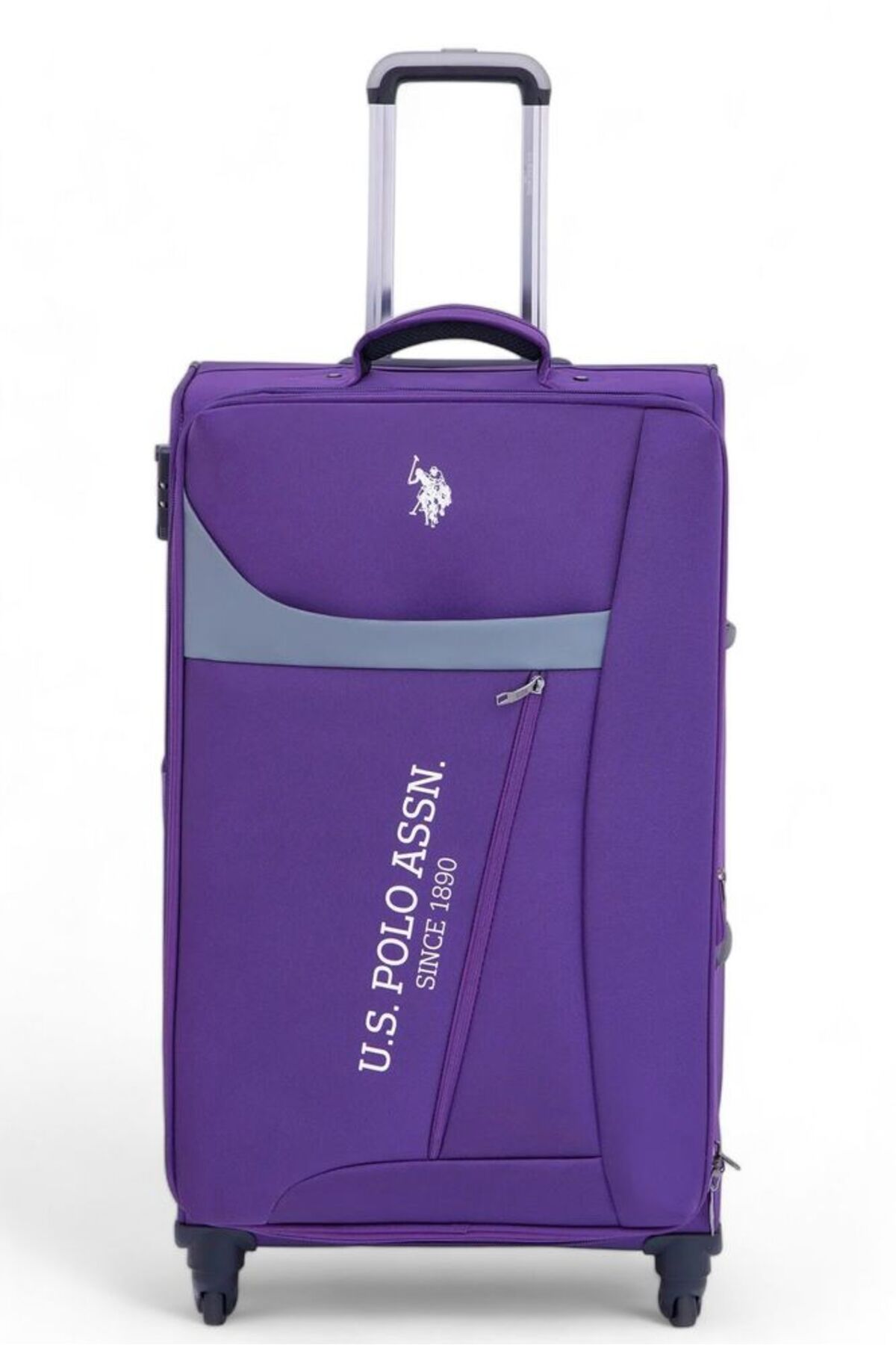 یو اس پولو چمدان بنفش مدل Unisex سایز کابین PLVLZ22817C-K