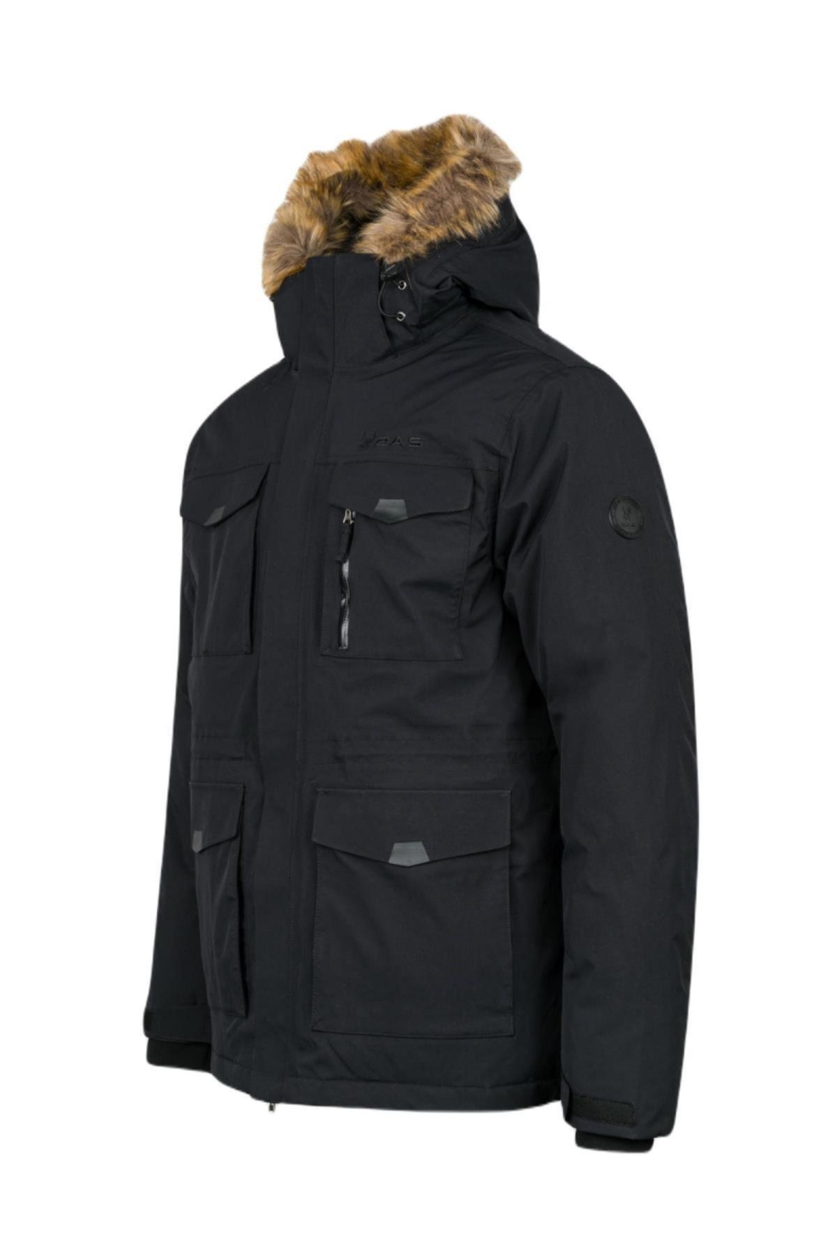 2AS-Saalbach Down Coat Black 2