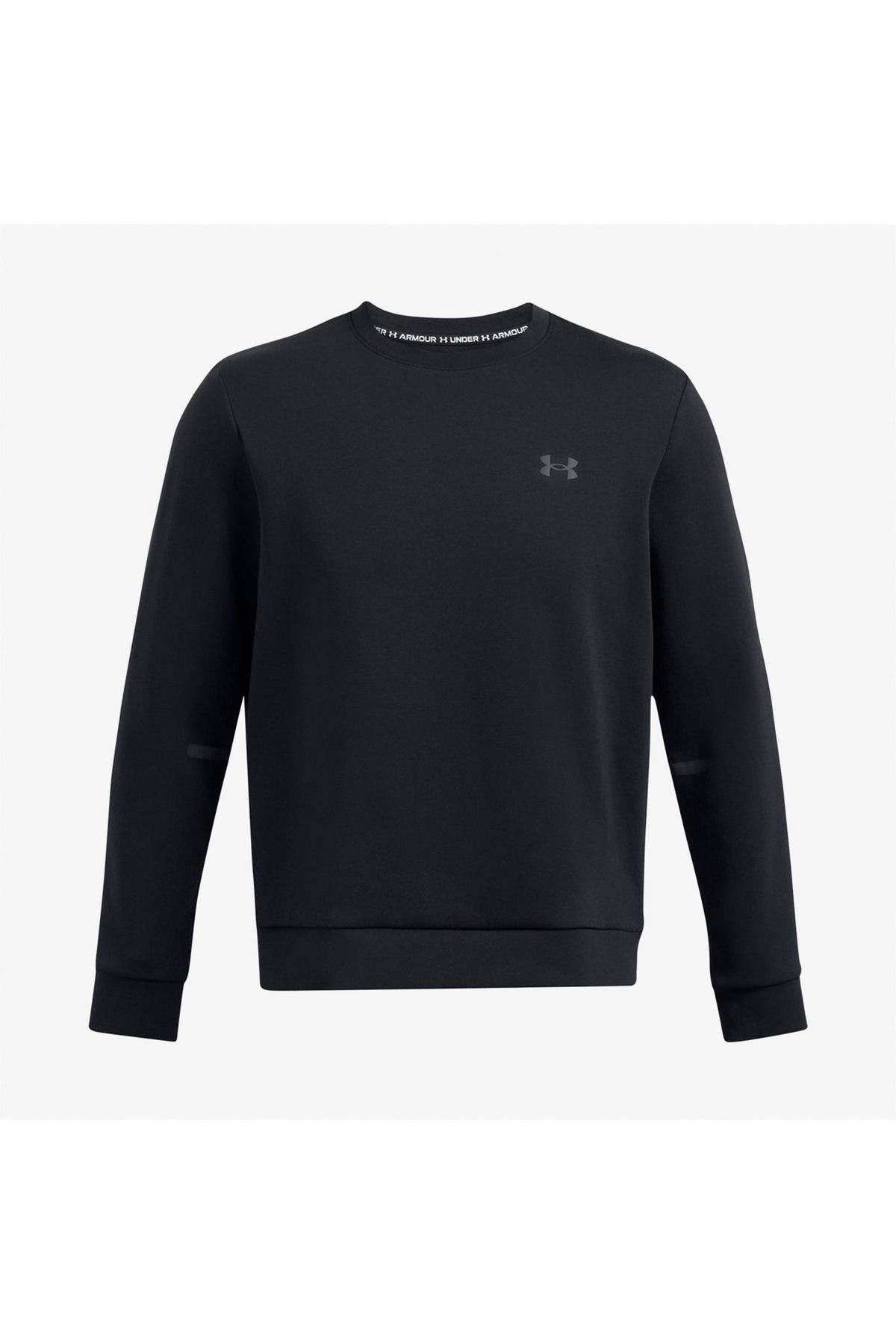 Under Armour-Unstoppable Flc Crew Eu Men's Black Sweatshirt 4