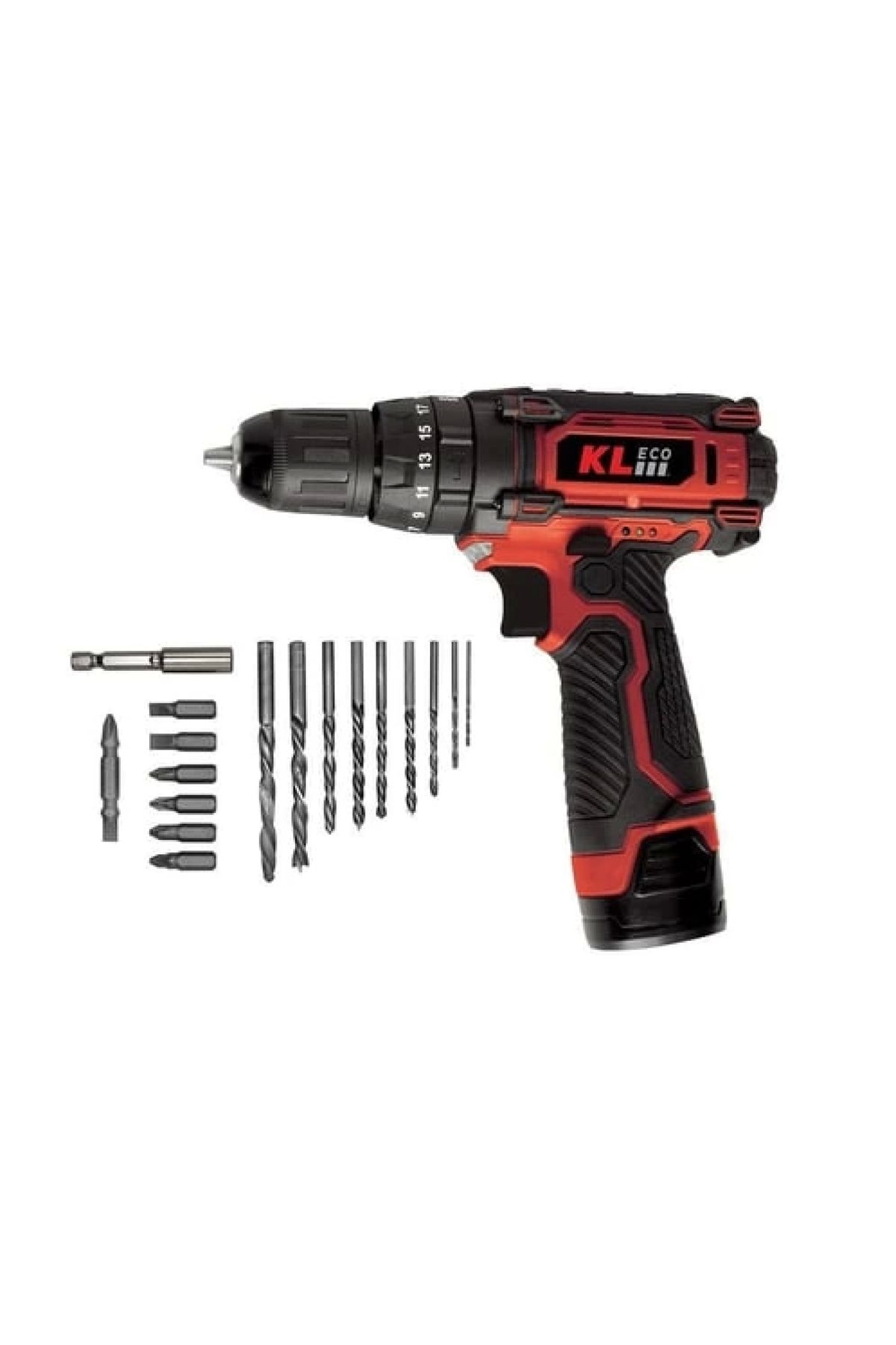 Elioure Çift Akülü 12V Li-ion Darbeli Matkap KE2220DM-DB
