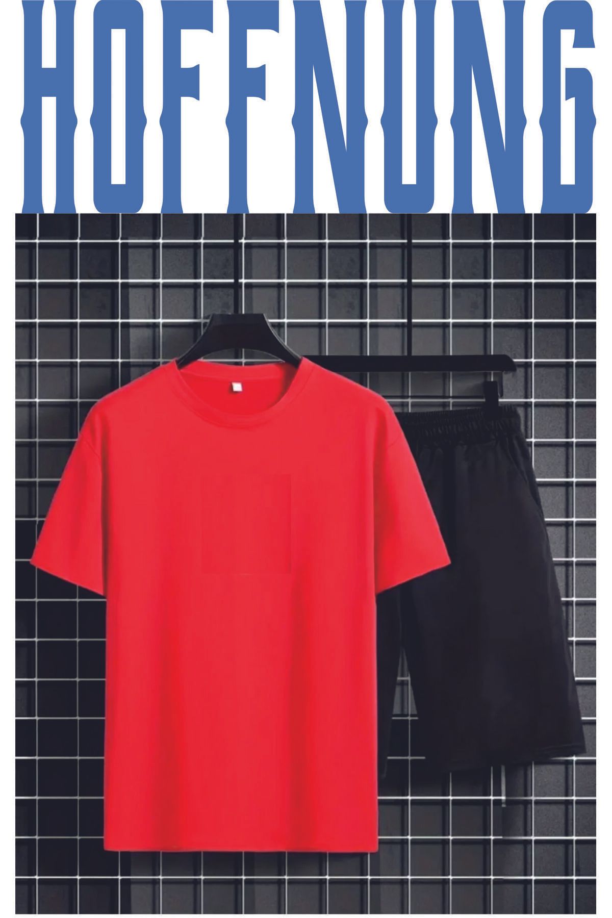 HOFFNUNG Full Shorts Full Shorts No Logo 2lü Alt-üst Takım