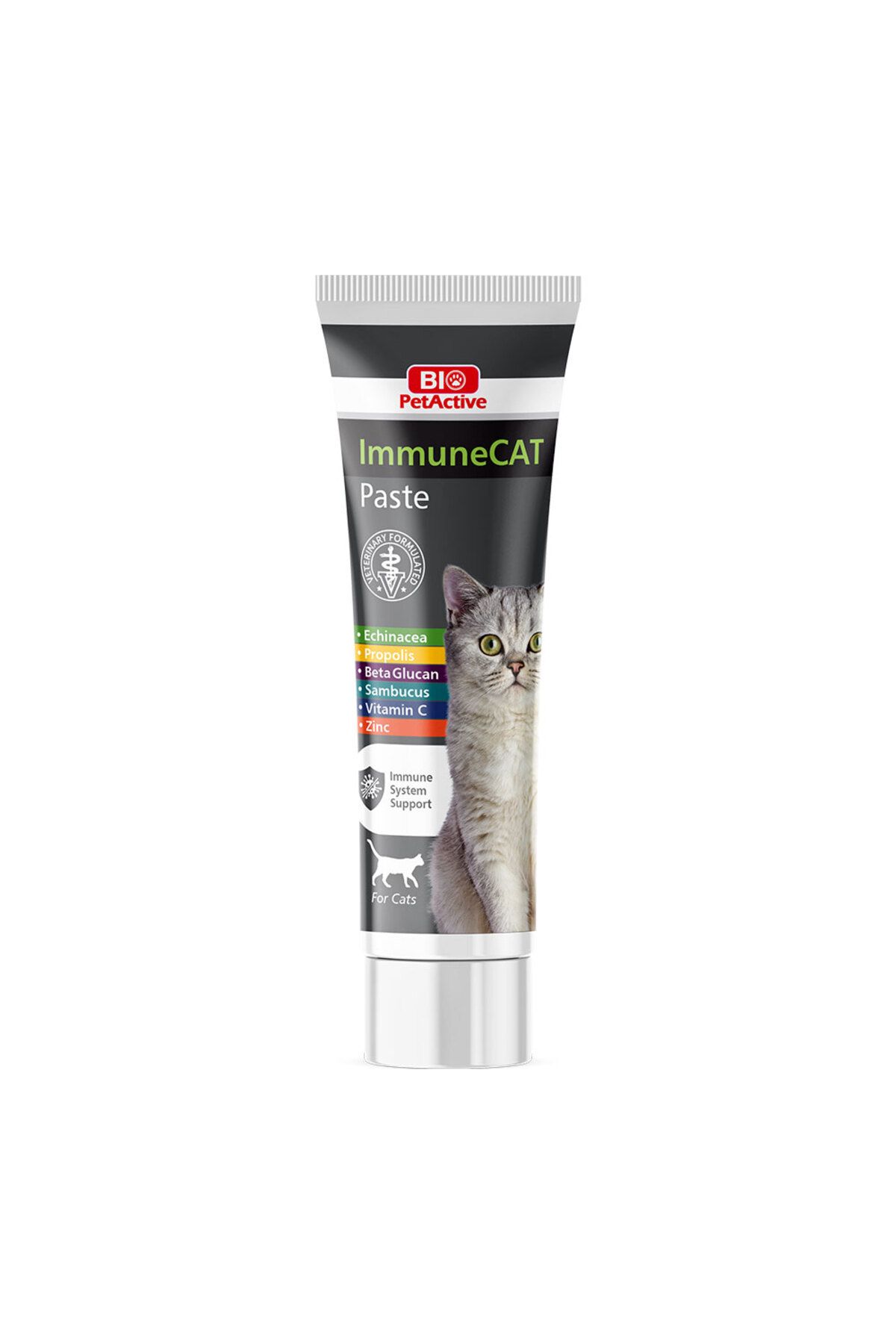 Bio PetActive ImmuneCAT Paste Kedi sağlığı için nihai takviye ! 100 ml