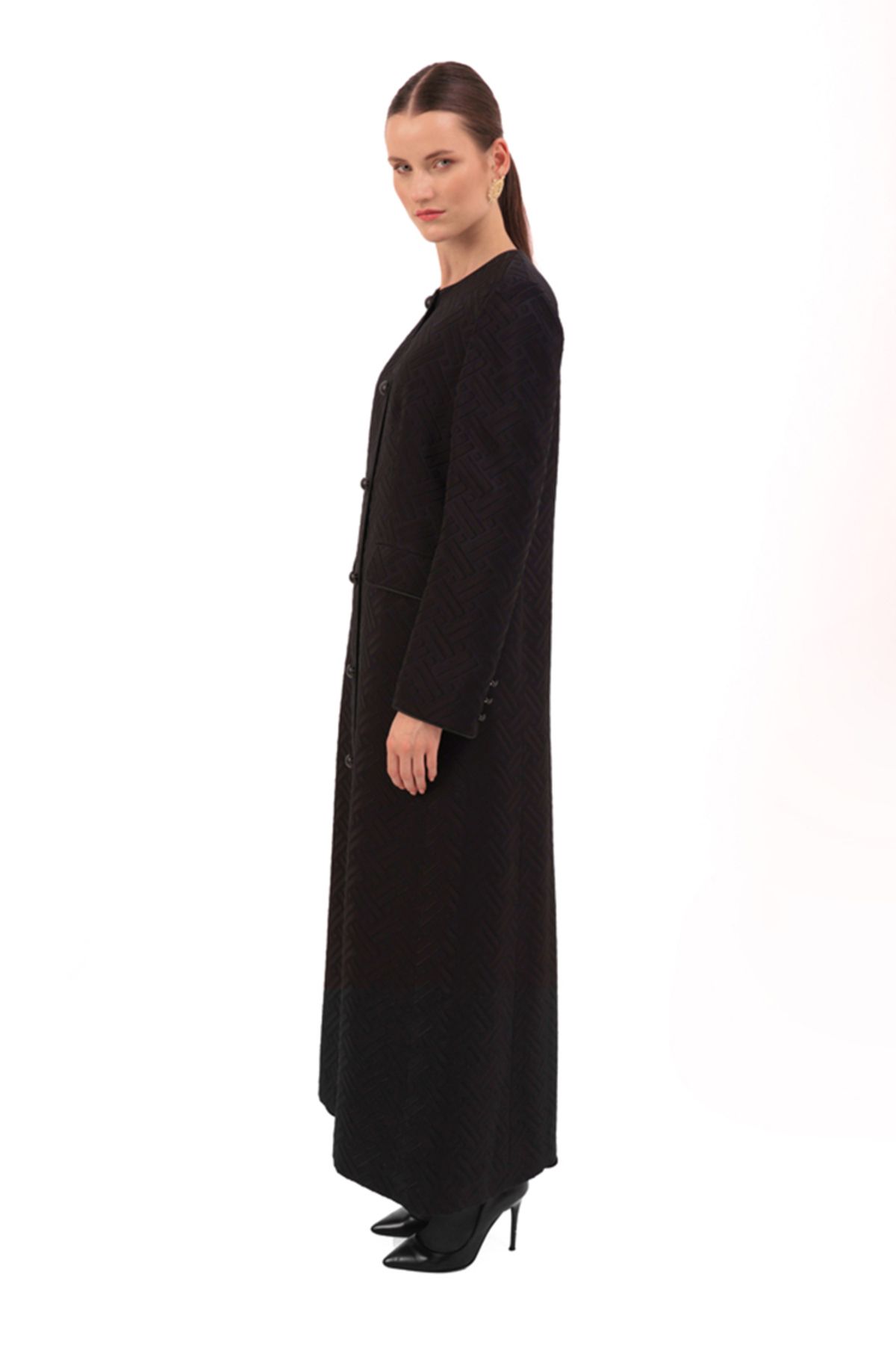 Aker-Modest Overcoat - Black - Basic 4