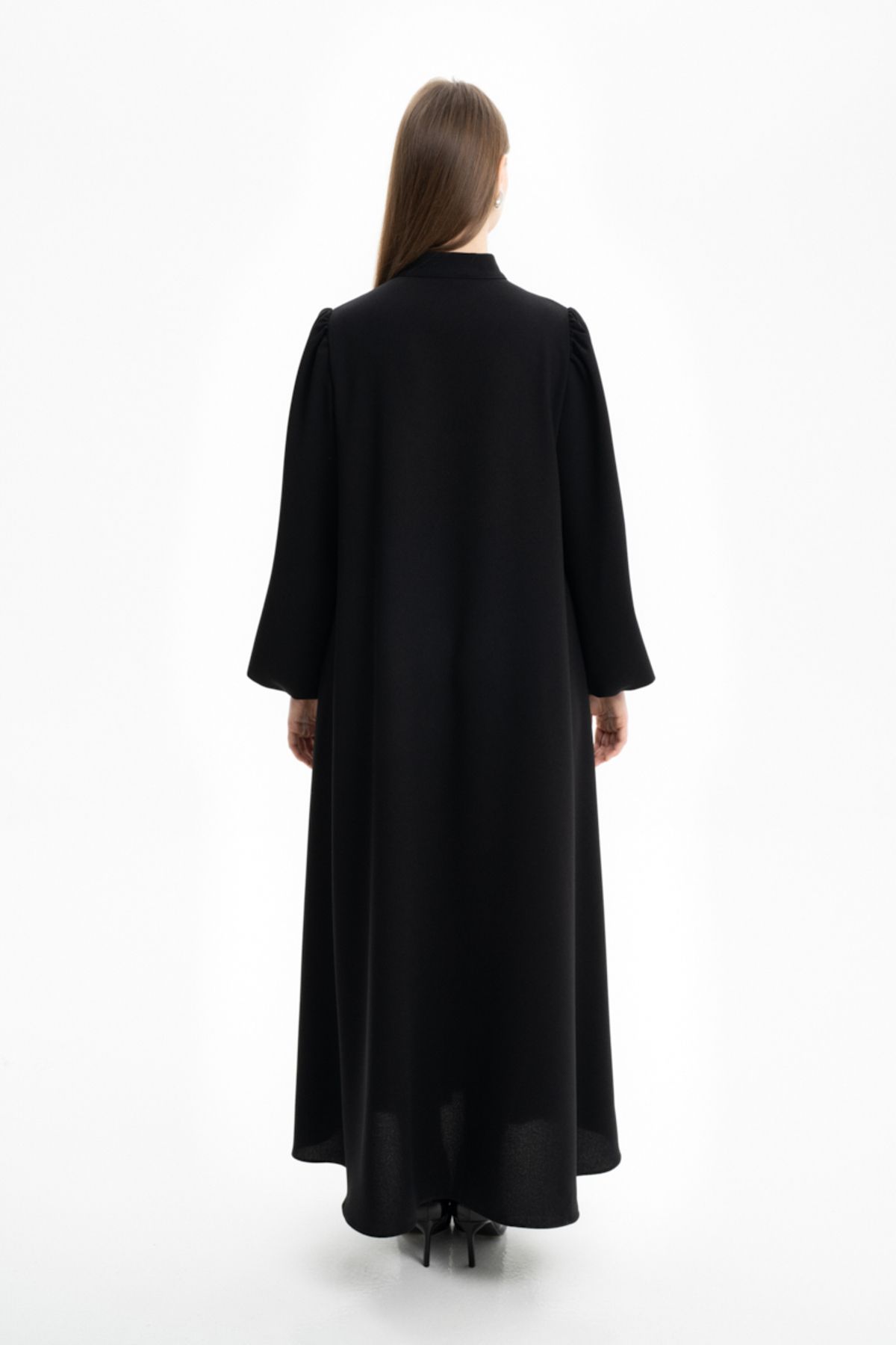 Aker-Modest Overcoat - Black - Long 3