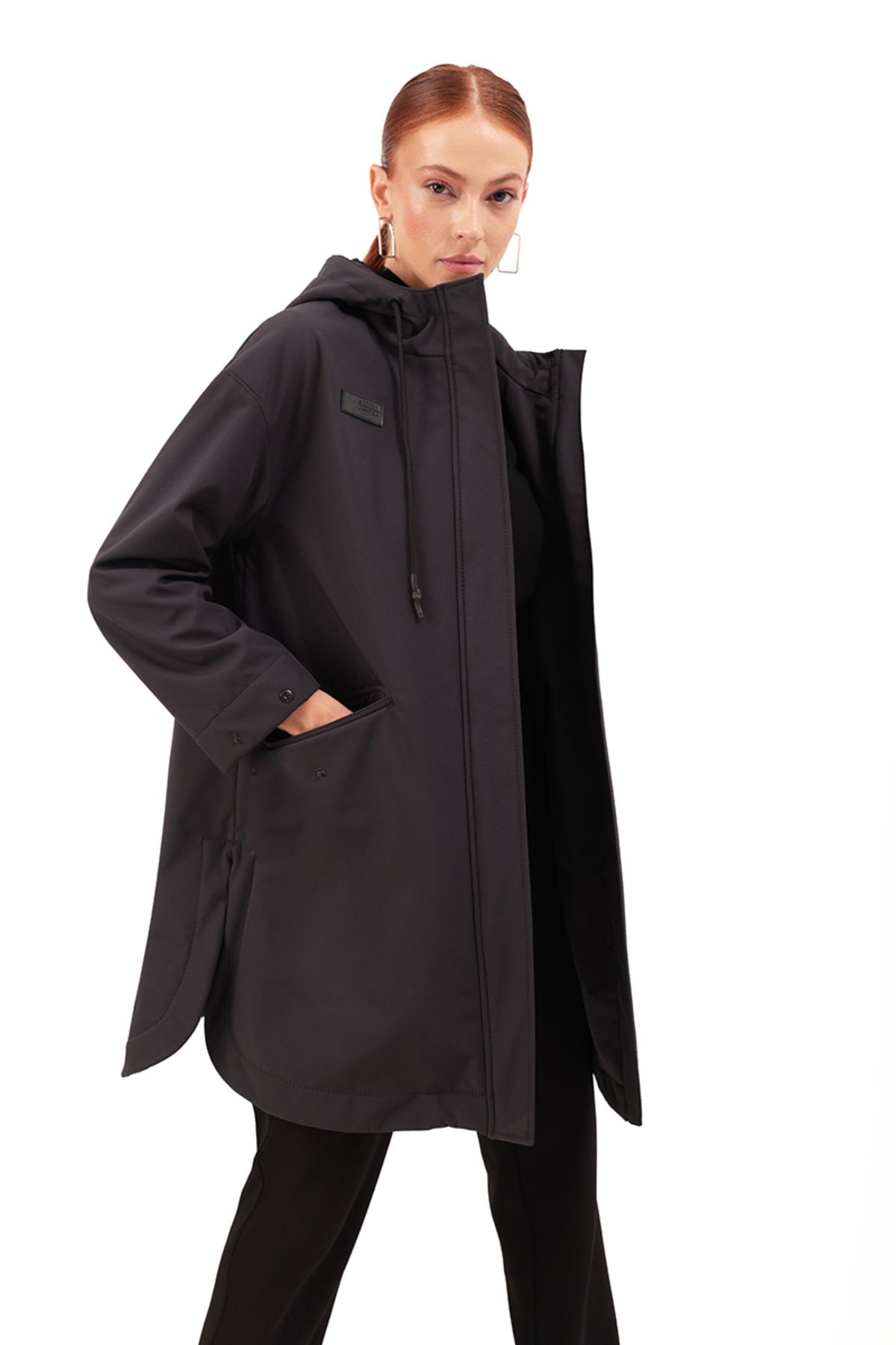 Aker-Hooded SoftShell Coat 1