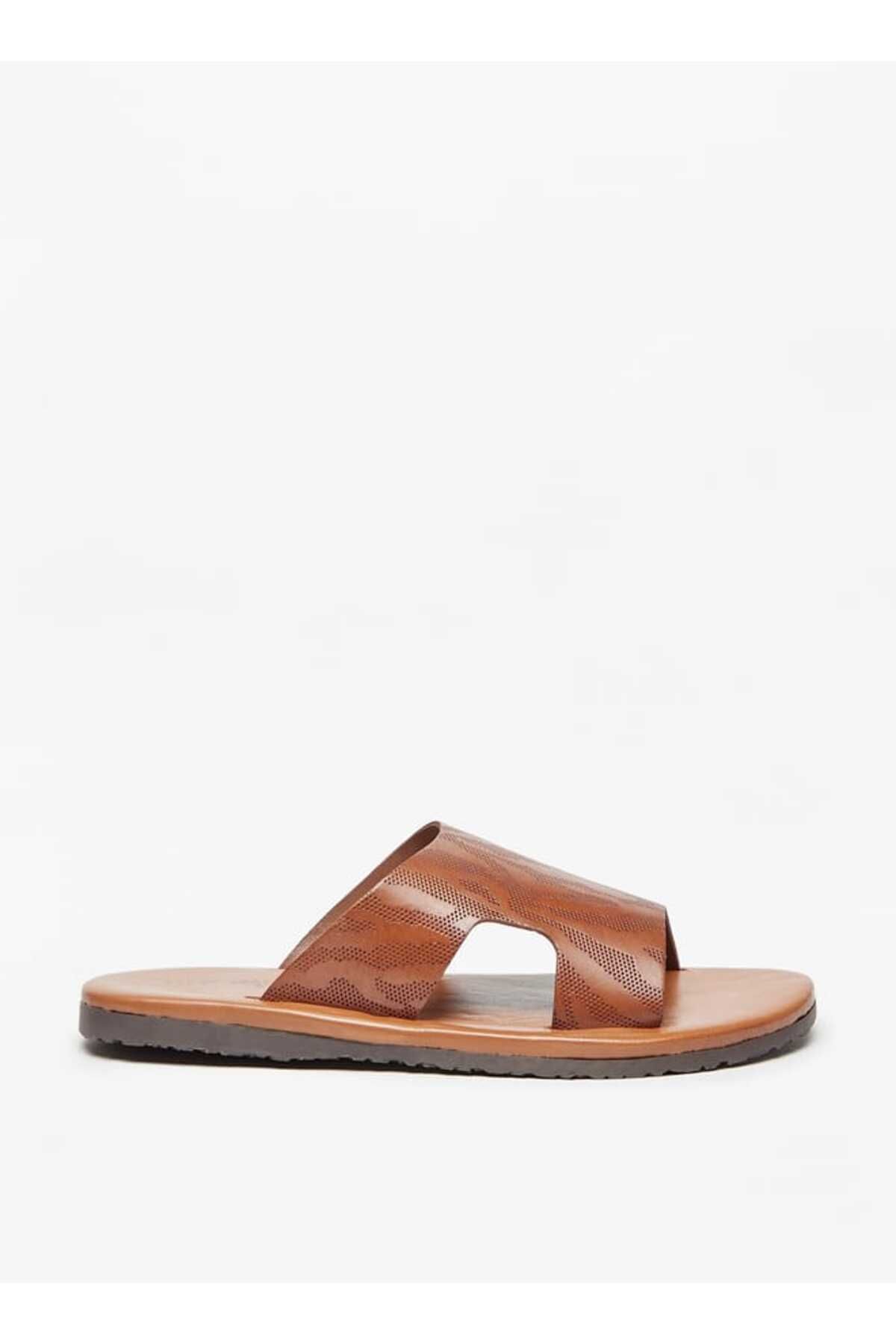 Steve Madden-Men's Textured Slip-On Sandals 3