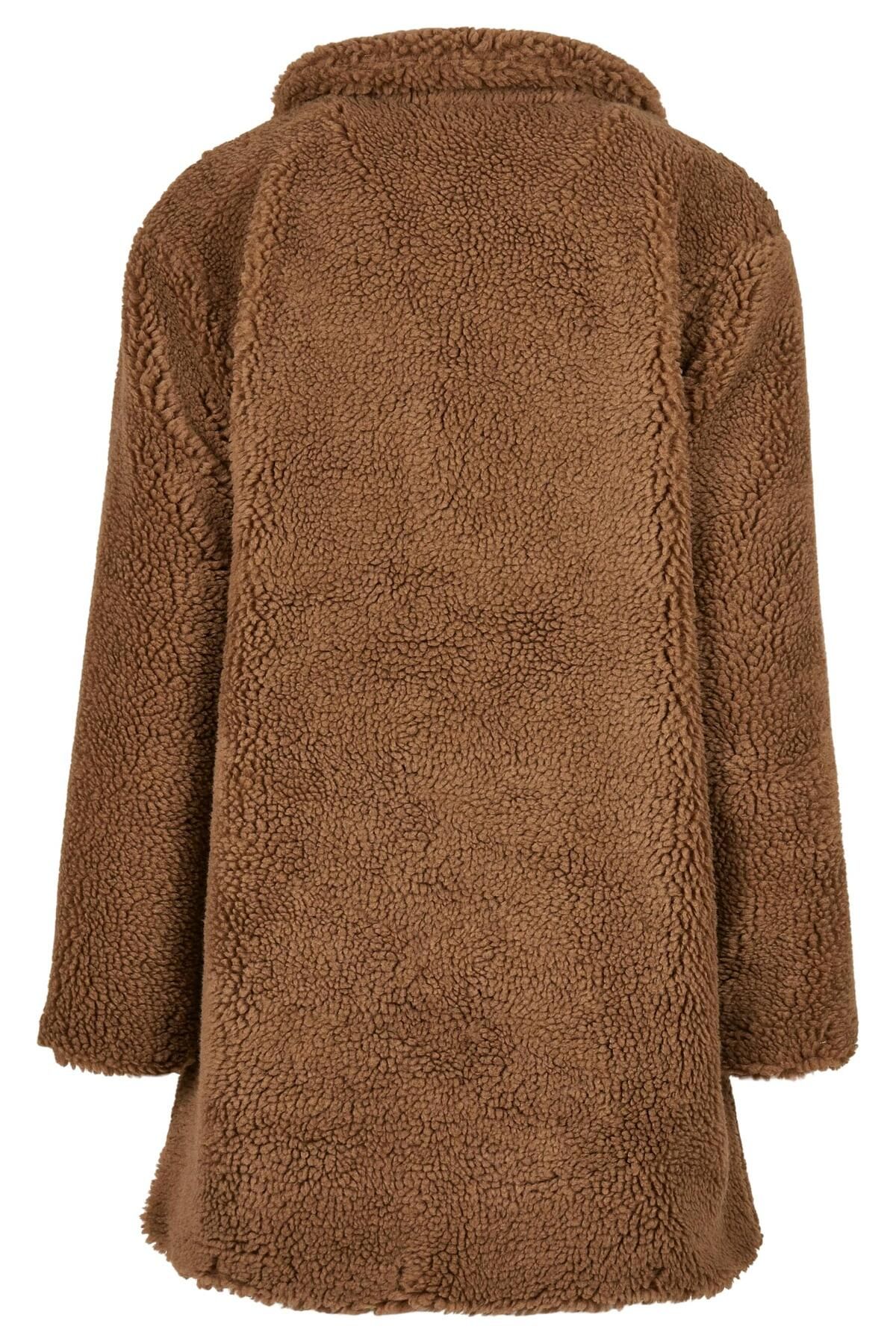 Urban Classics-Damen Oversized Sherpa Coat 2