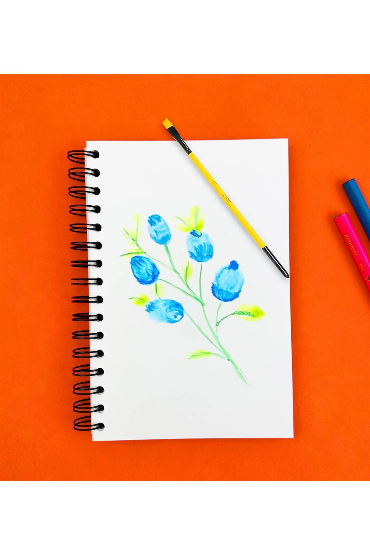 NaSaDAN-A5 Sketch Book with Talking Design - Sketchbook - 192 Pages 3