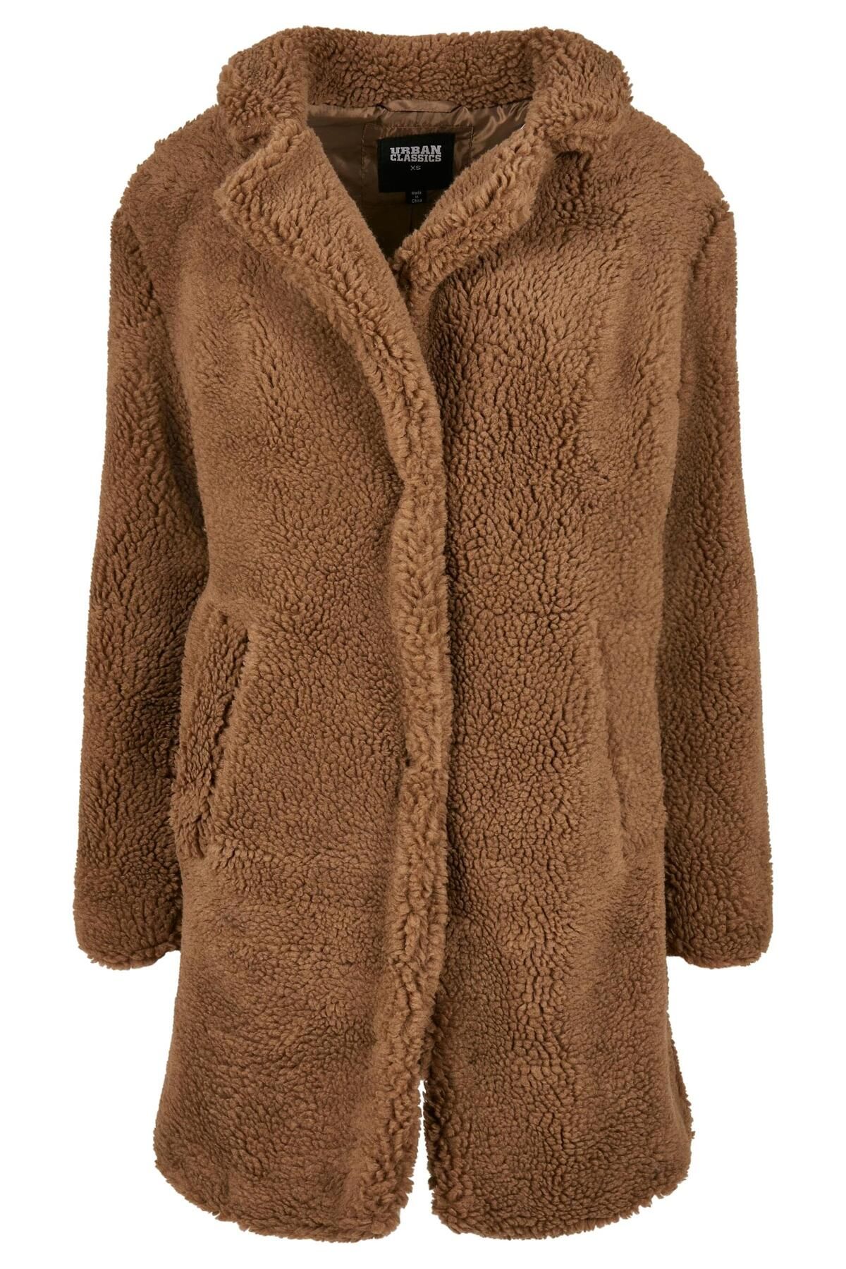 Urban Classics-Damen Oversized Sherpa Coat 1