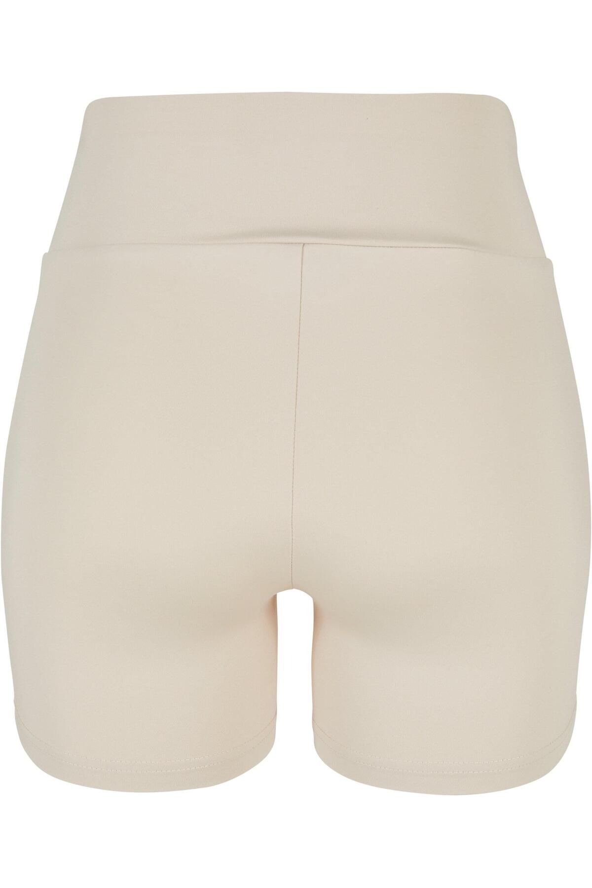 Urban Classics-Damen Ladies Recycled High Waist Cycle Hot Pants 2