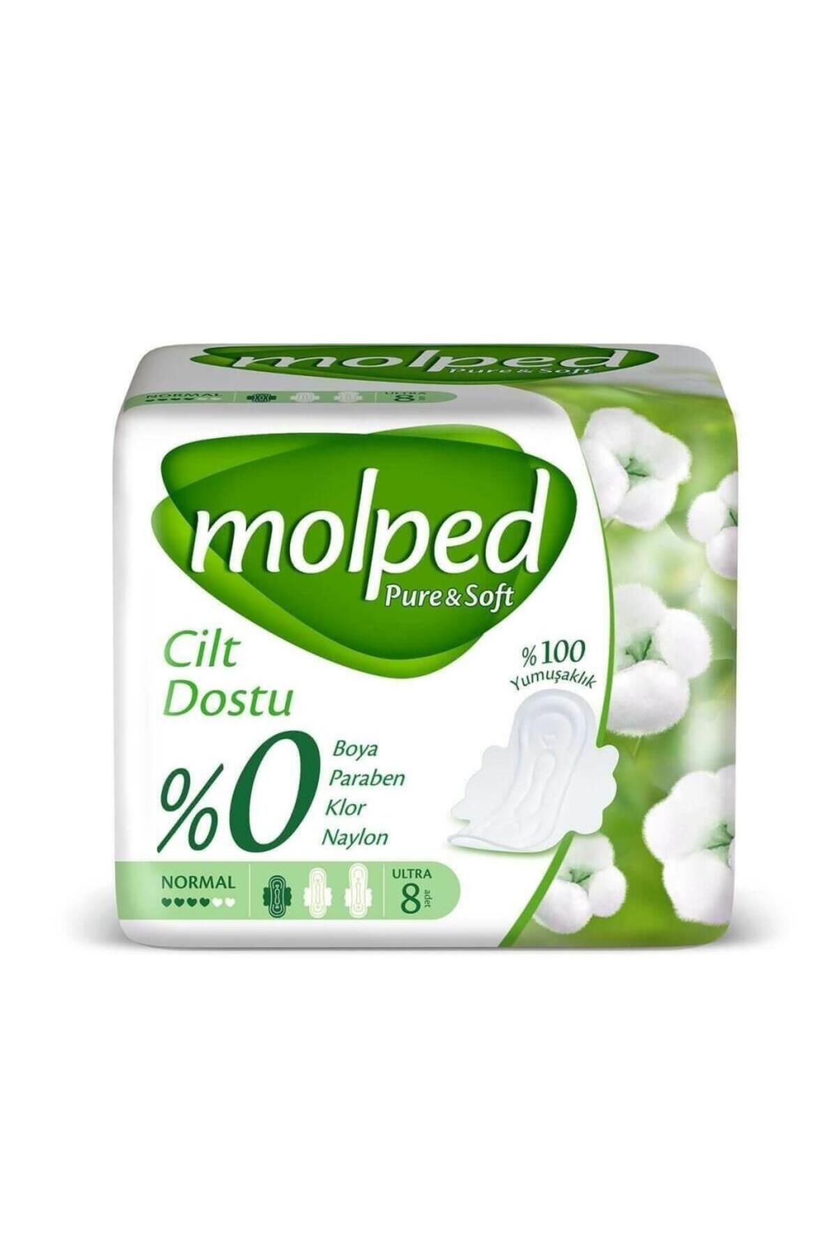 Genel Markalar Nessiworld Molped Pure&Soft Normal Ped 8 Adet