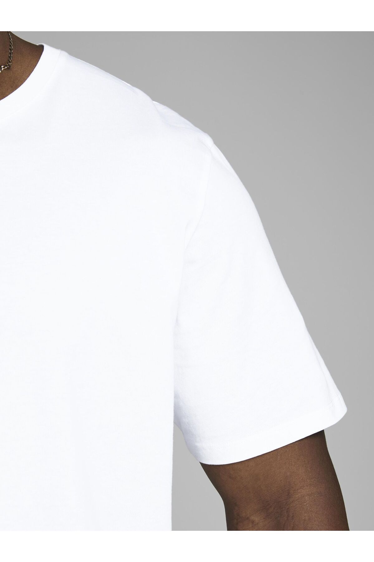 Jack & Jones Plus-T-Shirt Plus Einfarbig T-Shirt 6
