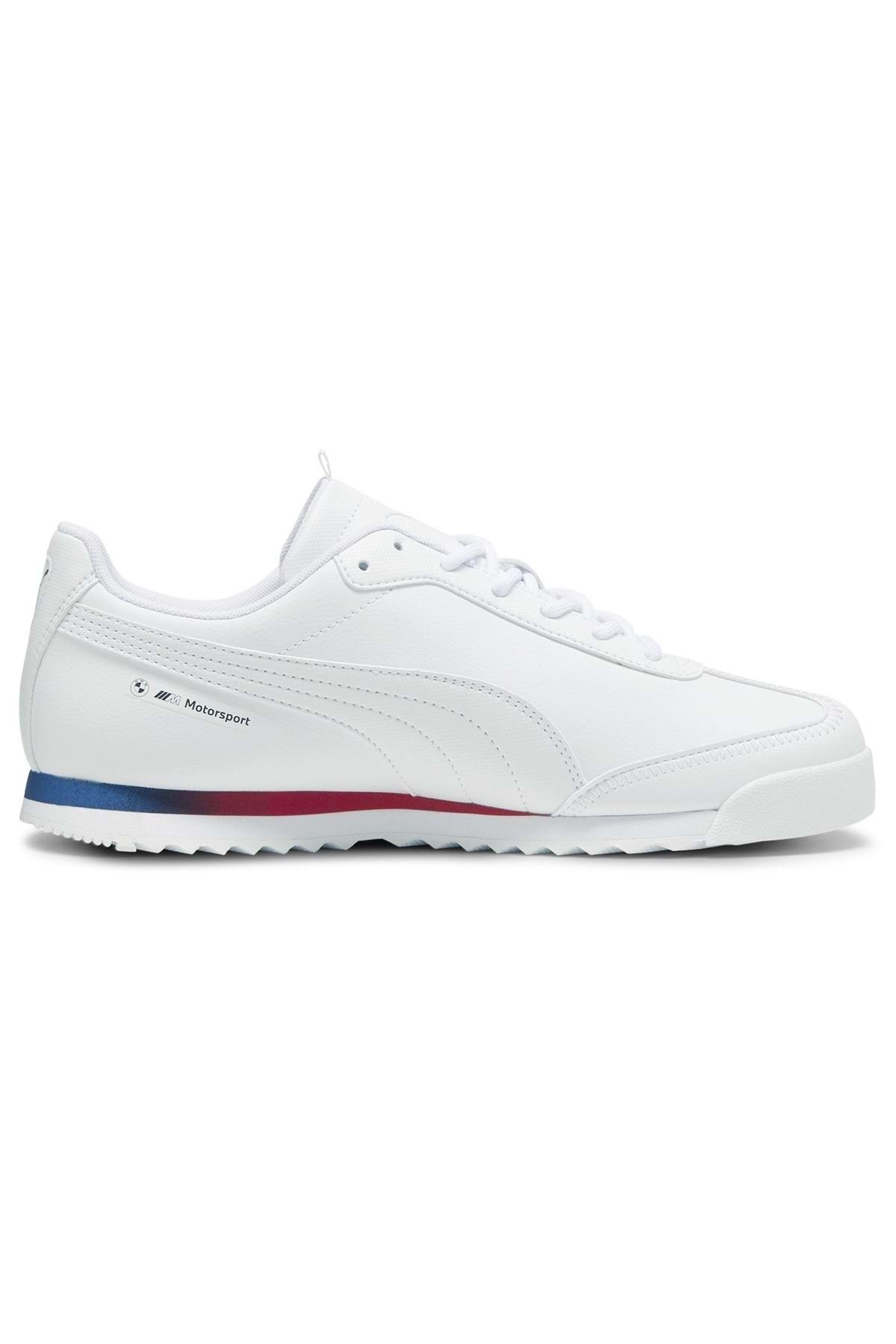 Puma-BMW MMS روما فيا308033-02 حذاء رياضي أبيض رجالي 3