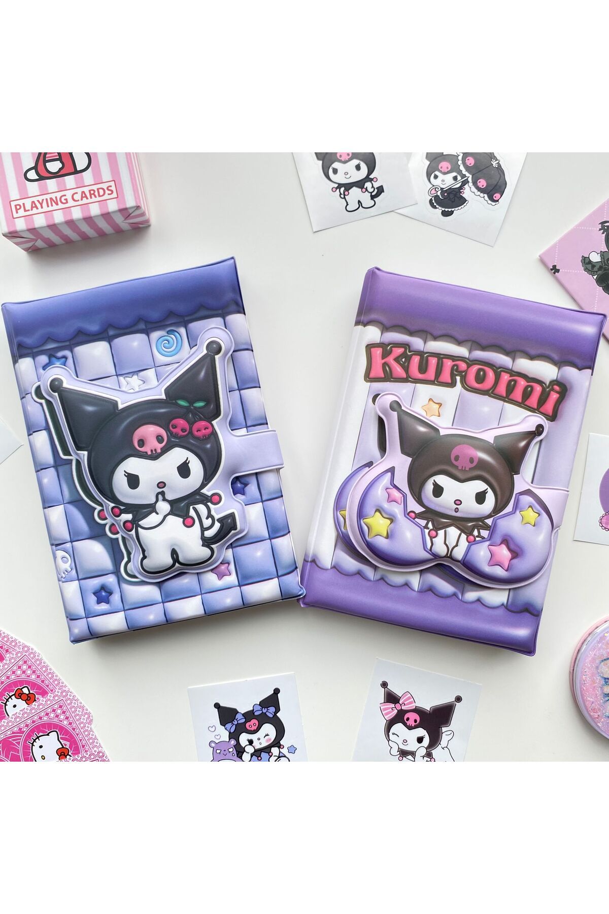 Wisevelya-Kuromi Puffy Notebook - Boxed 7