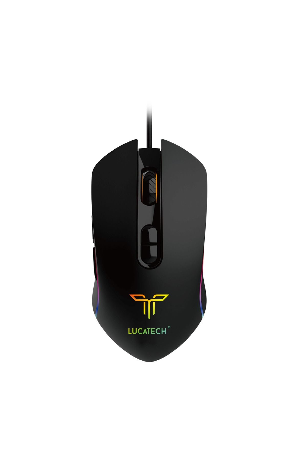 Lucatech Kablolu Zümrüt Kanatlar RGB Mouse