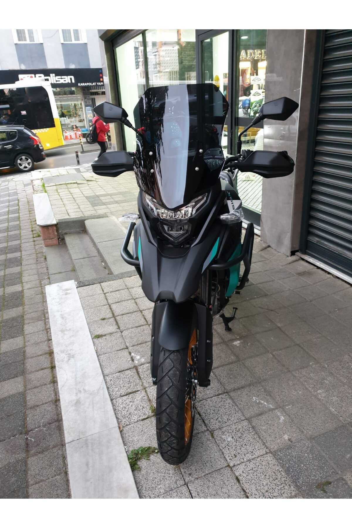 Kove 510 X Siperlik Ön Cam 2025 Model 53cm Siyah Renkli 4mm