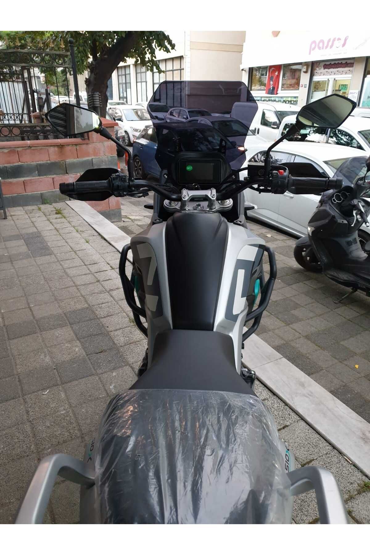 Kove 510 X Siperlik Ön Cam 2025 Model 53cm Siyah Renkli 4mm