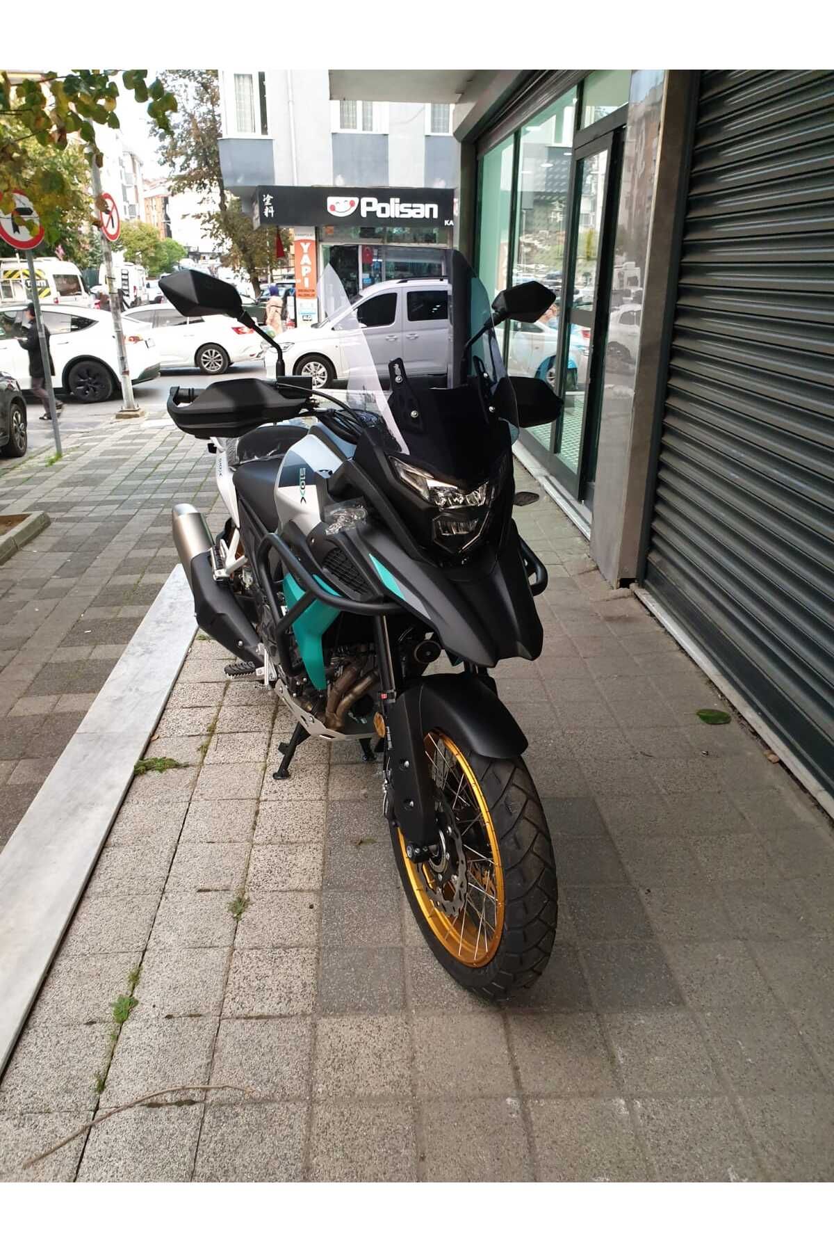 Kove 510 X Siperlik Ön Cam 2025 Model 53cm Füme Renkli 4mm