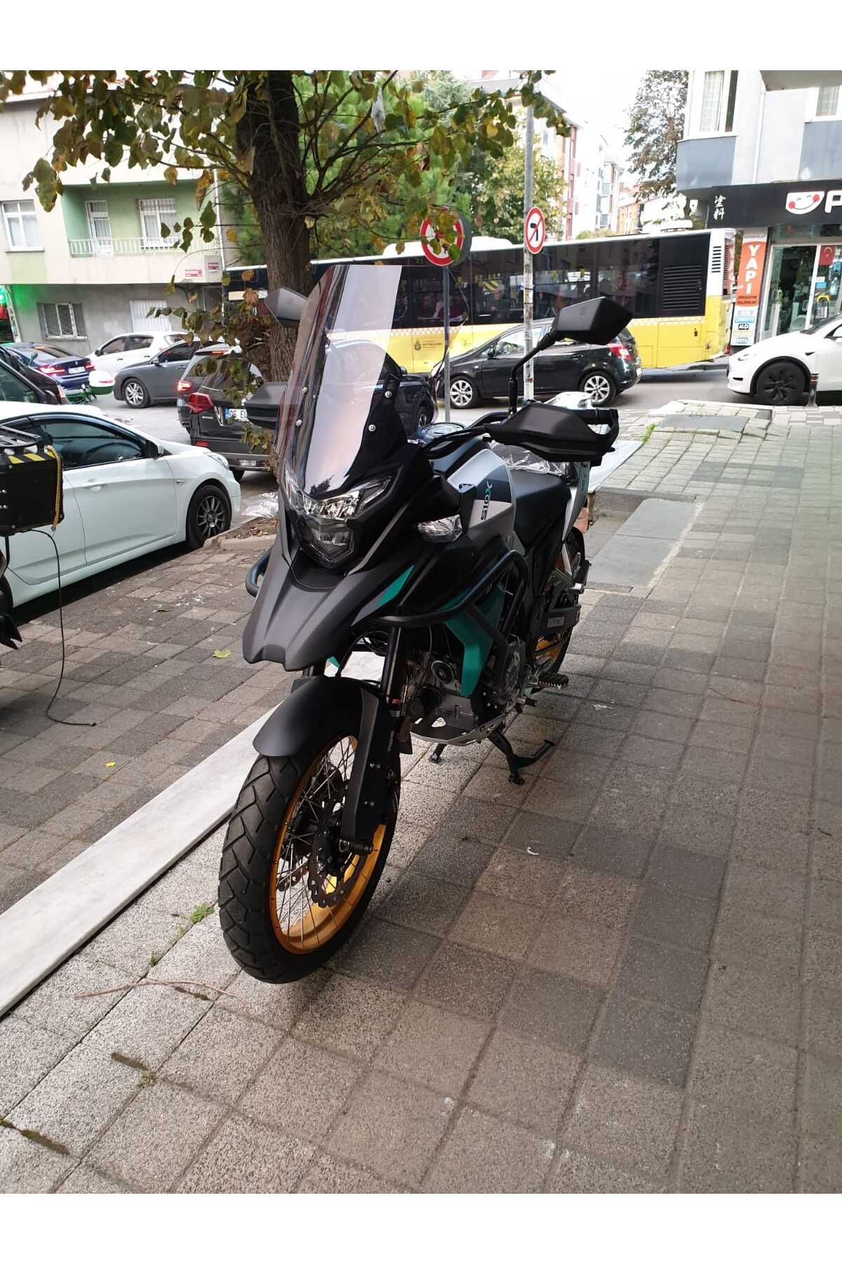 Kove 510 X Siperlik Ön Cam 2025 Model 53cm Füme Renkli 4mm