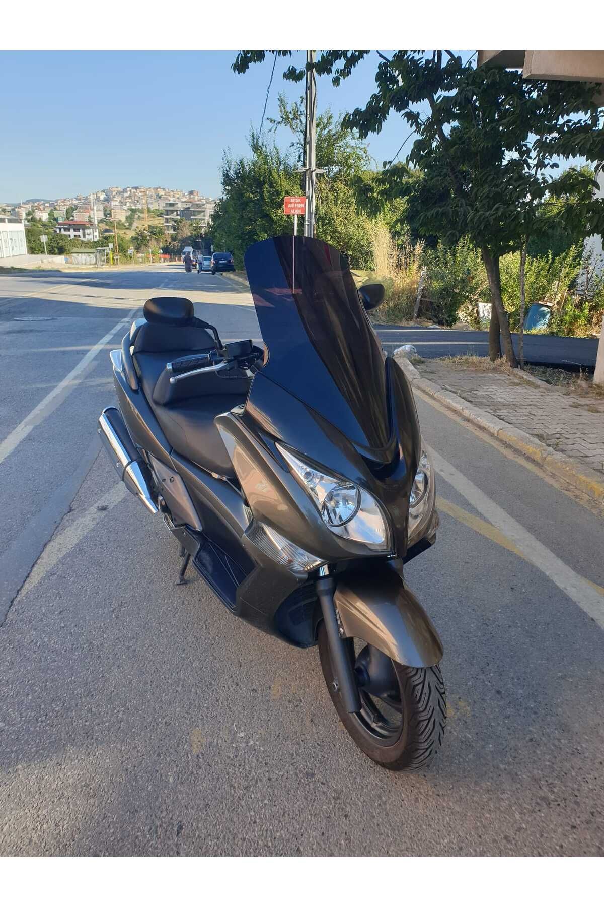 Honda Silverwing SWT 600 Siperlik Ön Cam 2008 2013 Model 70cm Siyah Renkli 4mm