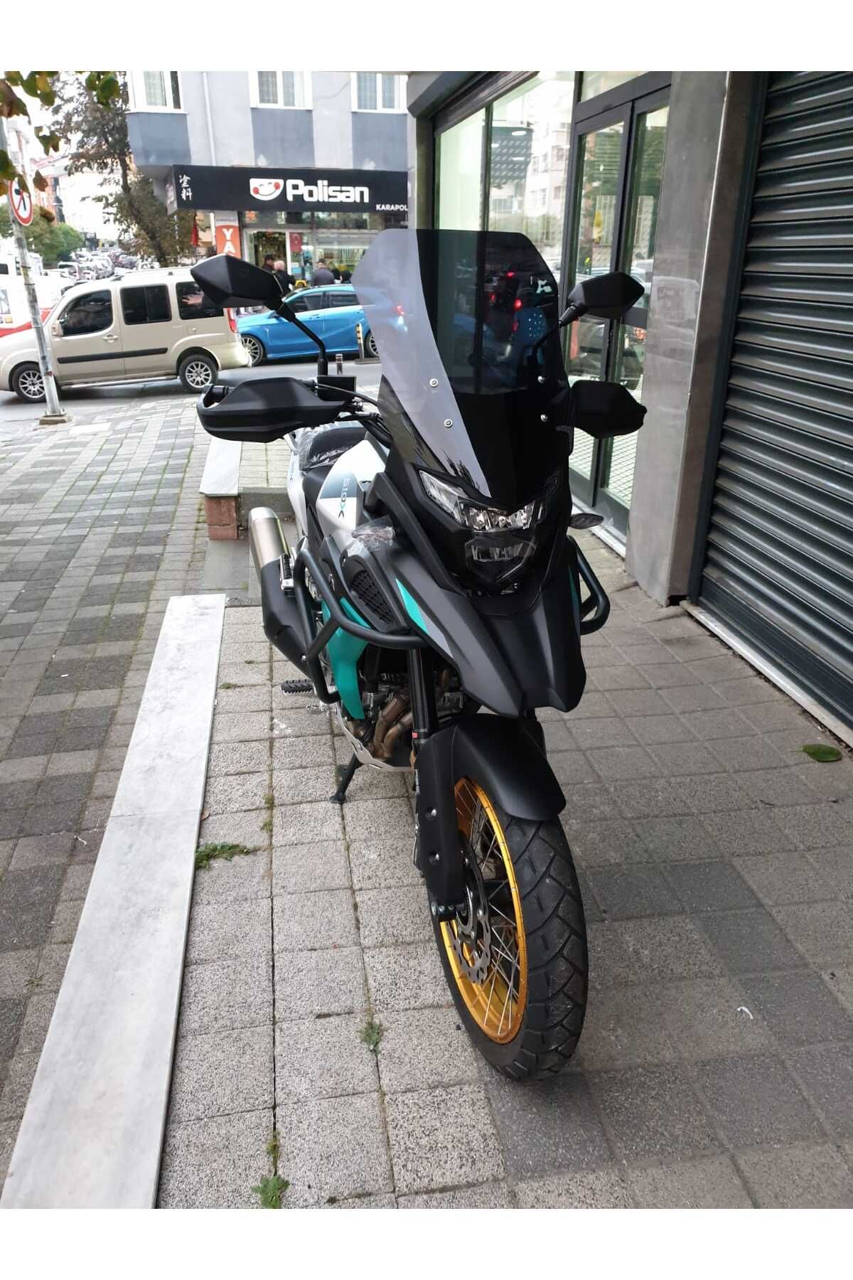 Kove 510 X Siperlik Ön Cam 2025 Model 53cm Siyah Renkli 4mm