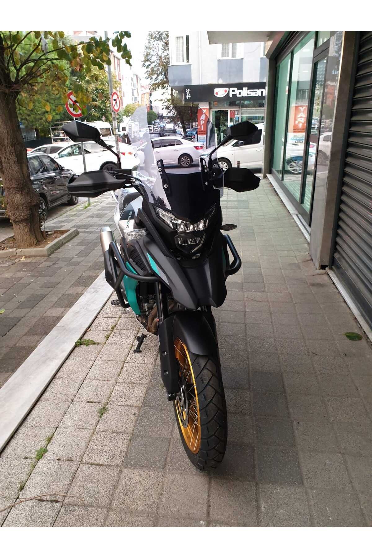 Kove 510 X Siperlik Ön Cam 2025 Model 53cm Füme Renkli 4mm