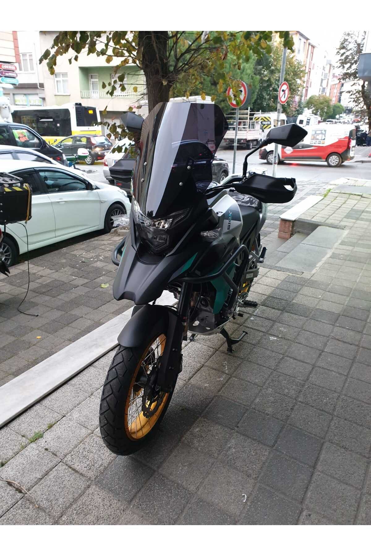 Kove 510 X Siperlik Ön Cam 2025 Model 53cm Siyah Renkli 4mm