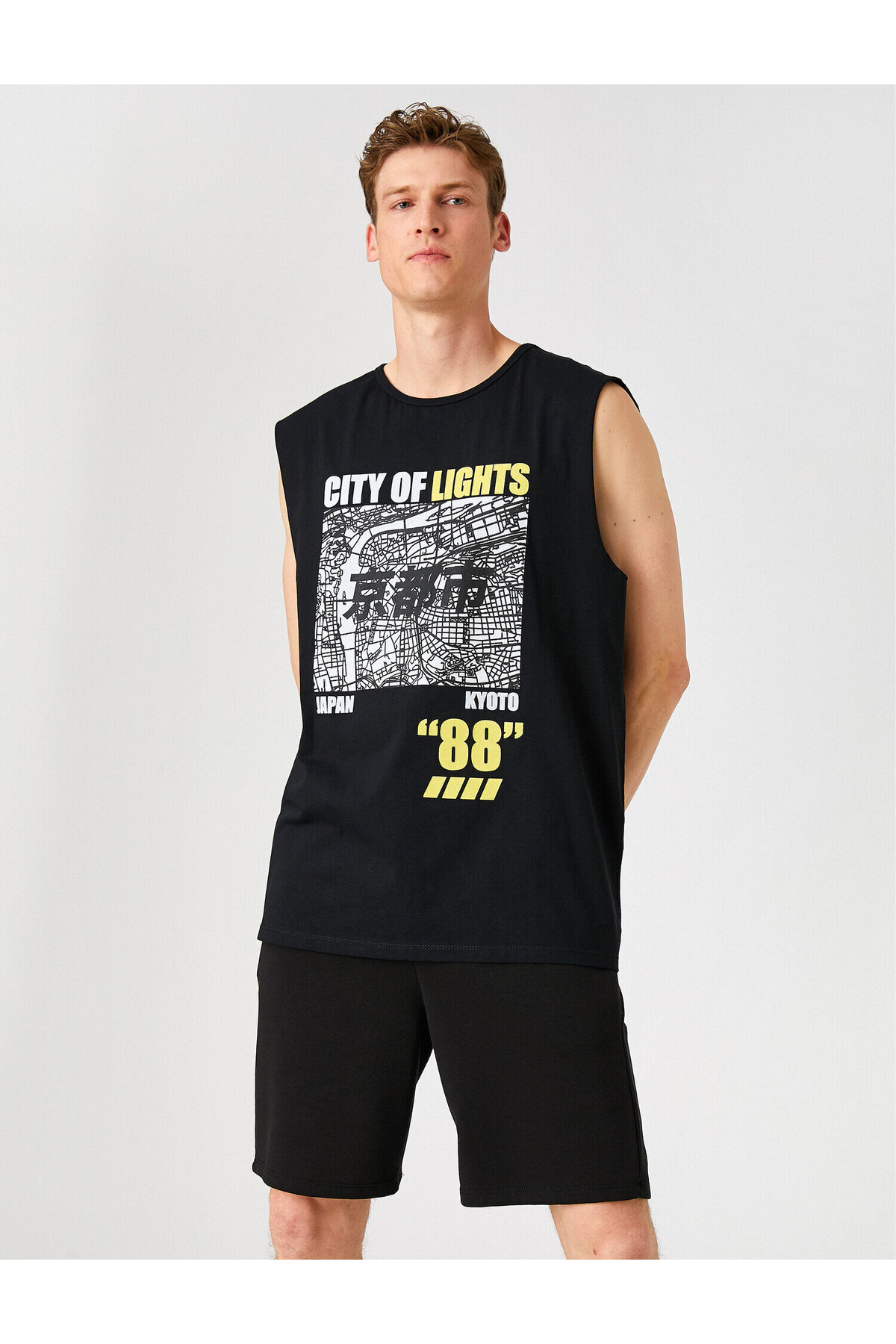 کوتون تاپ رکابی طرح‌دار شهر کیوتو