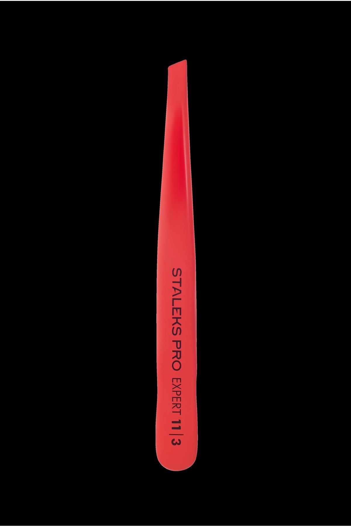 STALEKS-Expert Professional Eyebrow Tweezers 5mm Red 3