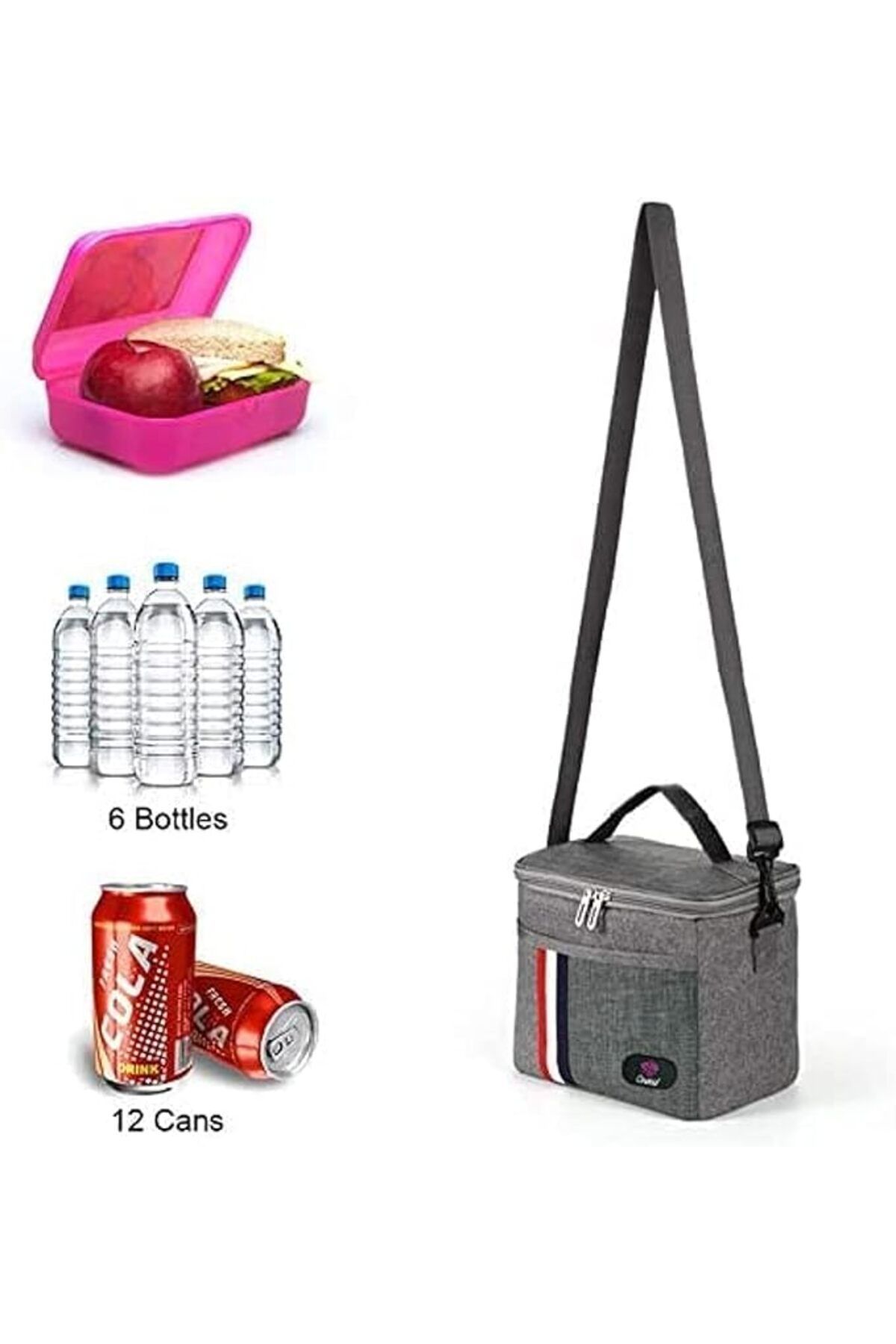 ORCHID-INSULATED LUNCH BAG 3