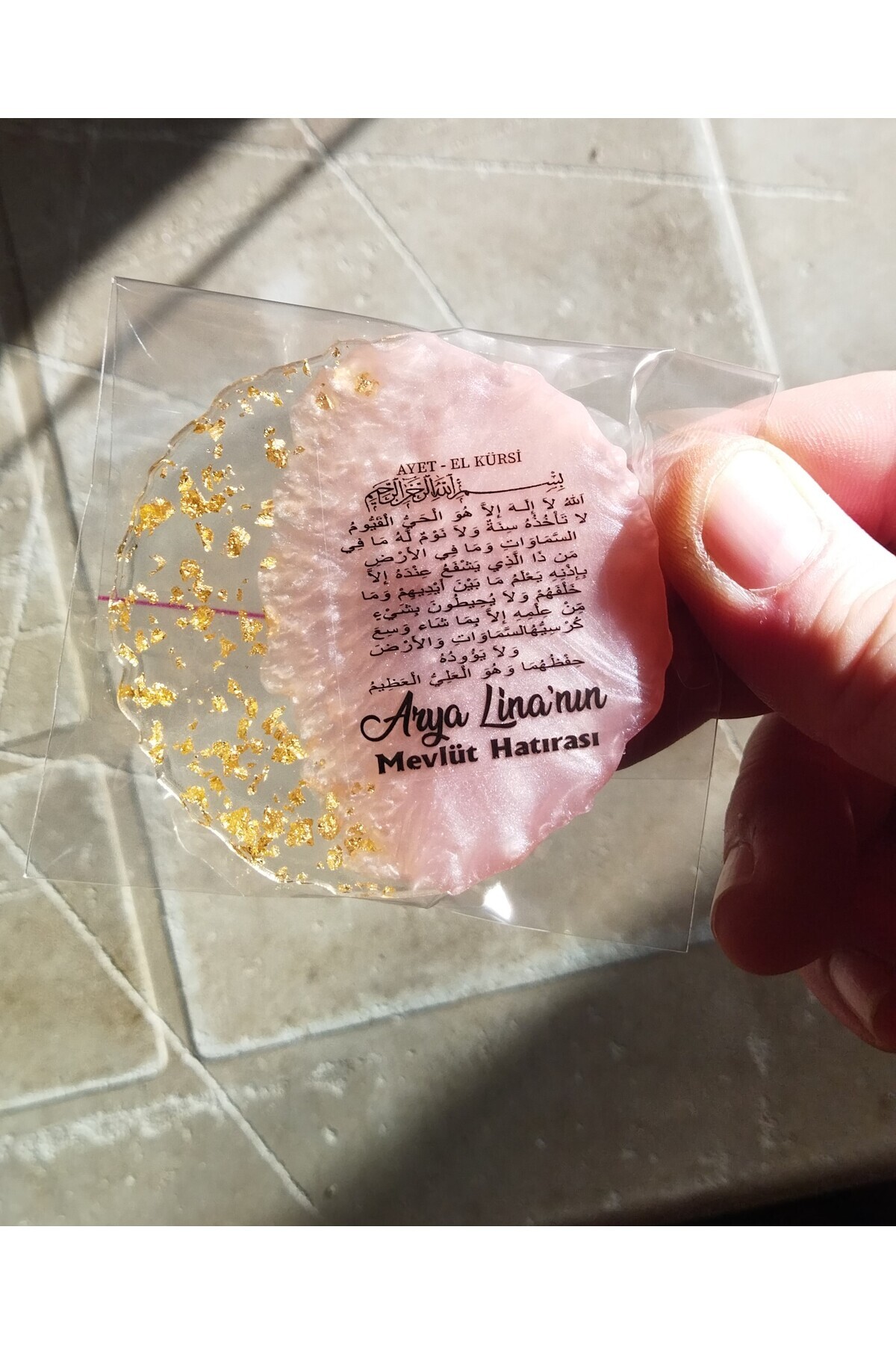 ErenAksesuar Pembe Epoksi Magnet 25 Adet Sünnet Doğum Günü Mevlüt Söz Nişan Nikah Kına Düğün fotoğrafı 4 (önizleme)