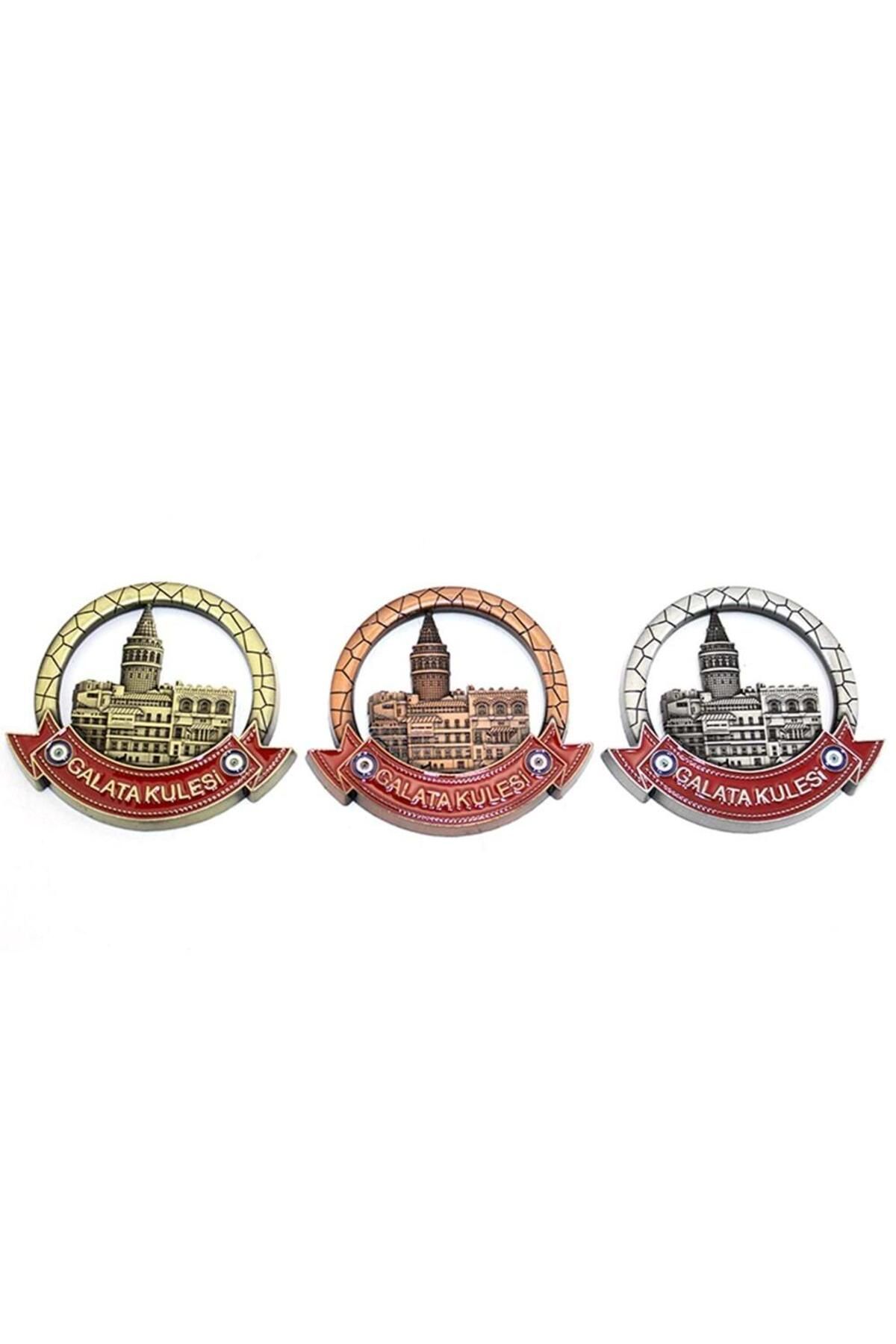 LiderGlobal İstanbul Temalı Metal Magnet