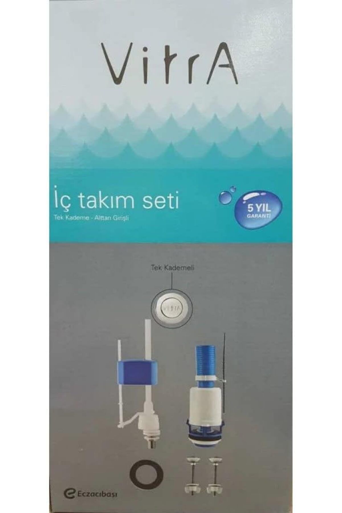 MCreative 330B1314 Rezervuar İç Takım, Alttan Su Girişli, 6 L