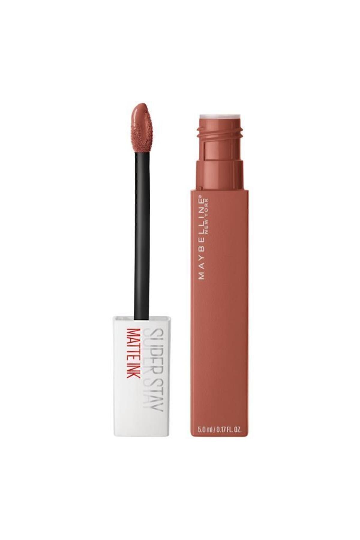 Maybelline New York Super Stay Matte Ink Unnude Likit Mat Ruj - 70 Amazonian - Kahverengi-2