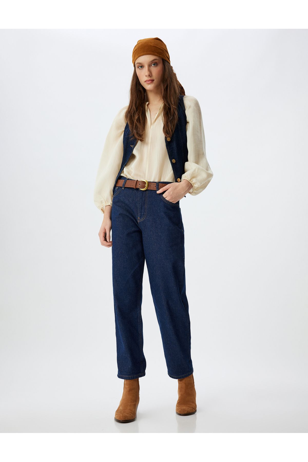 Koyu Indigo Kadın Jeans 5WAL40223MD