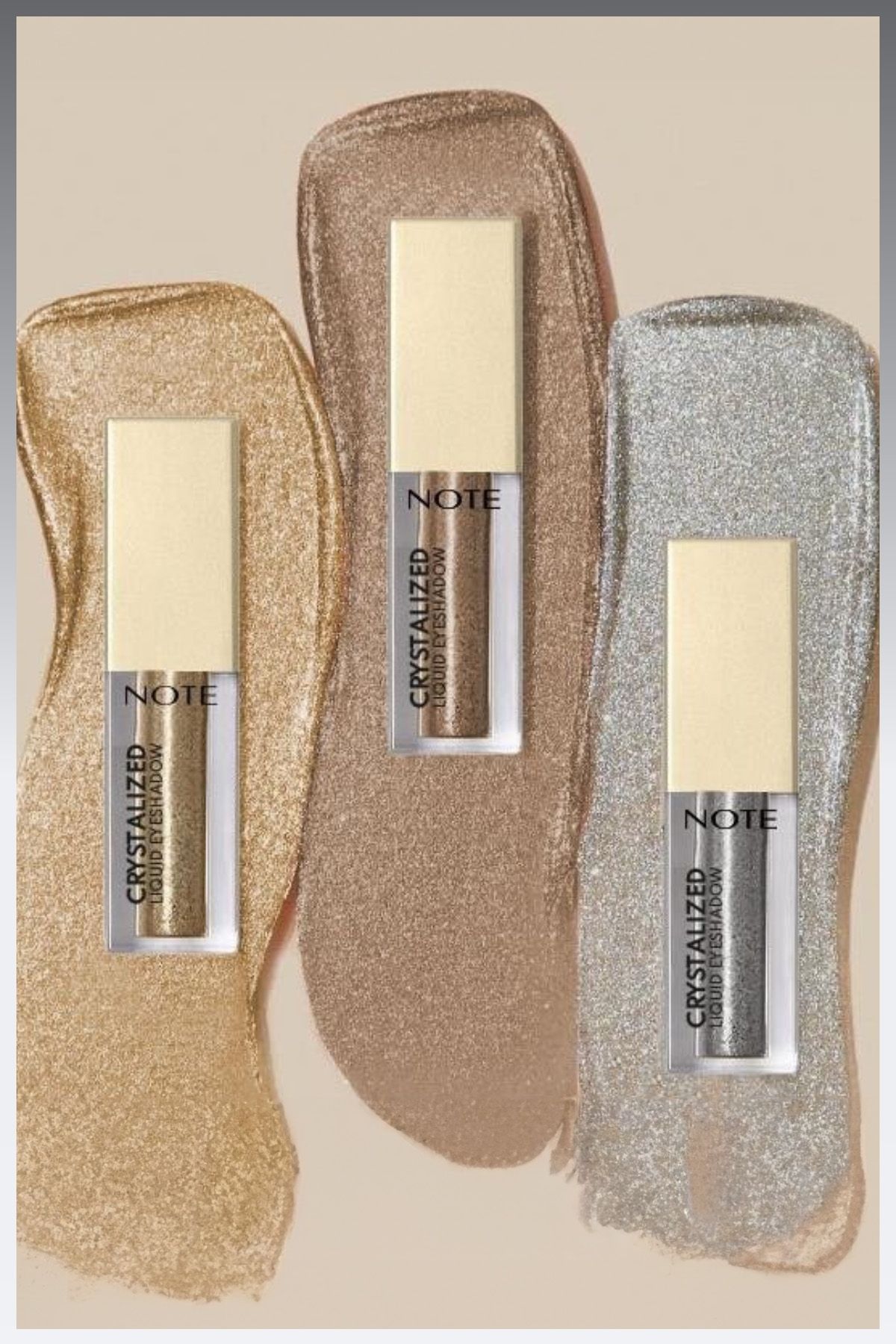 NOTE Crystalized Liquid Eyeshadow Liquid Metallic Eyeshadow - 06 Moonstone