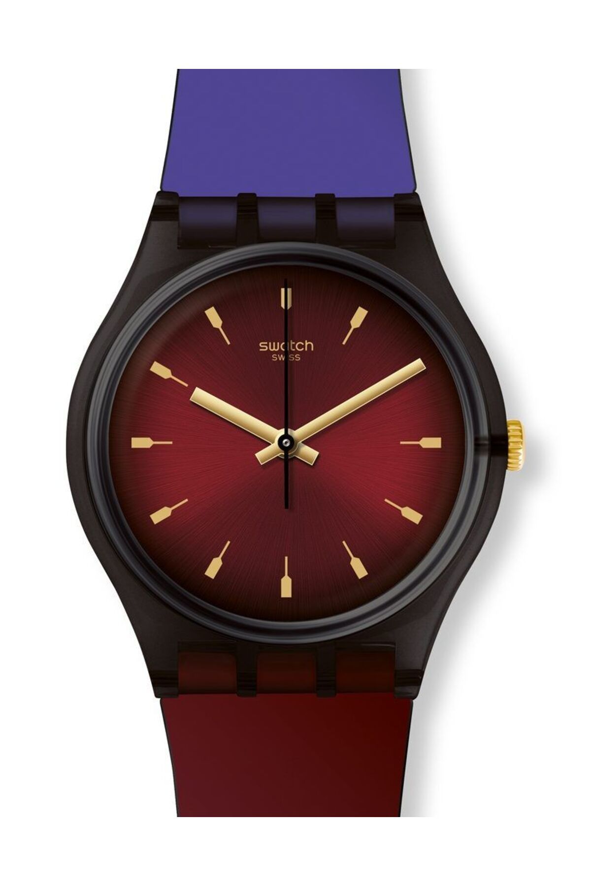 Swatch-ساعة - أرجواني 1