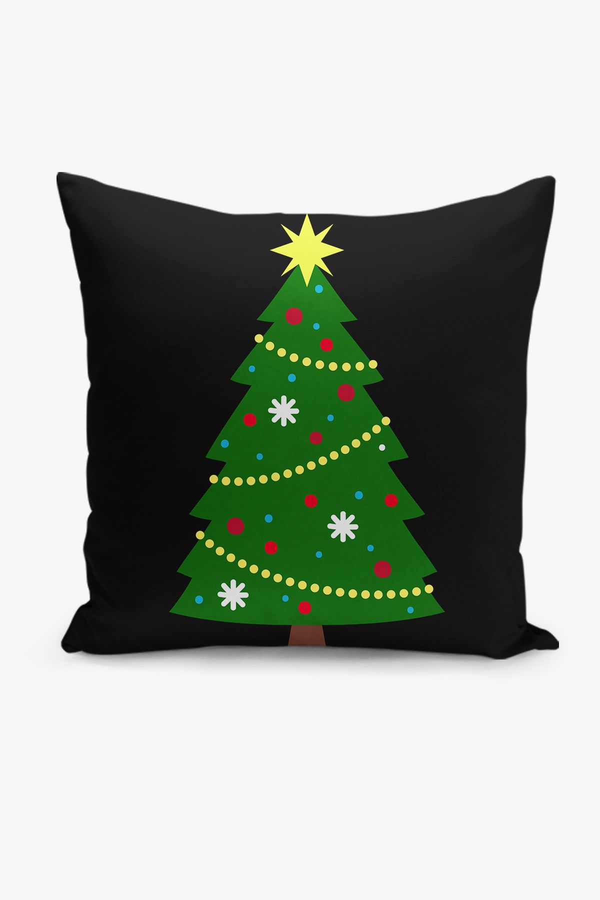 Filamente-Christmas Themed Throw Pillow Cover / Christmas - Christmas Cushion Cover (Double-Sided Printed - Hidden Zipper) 3