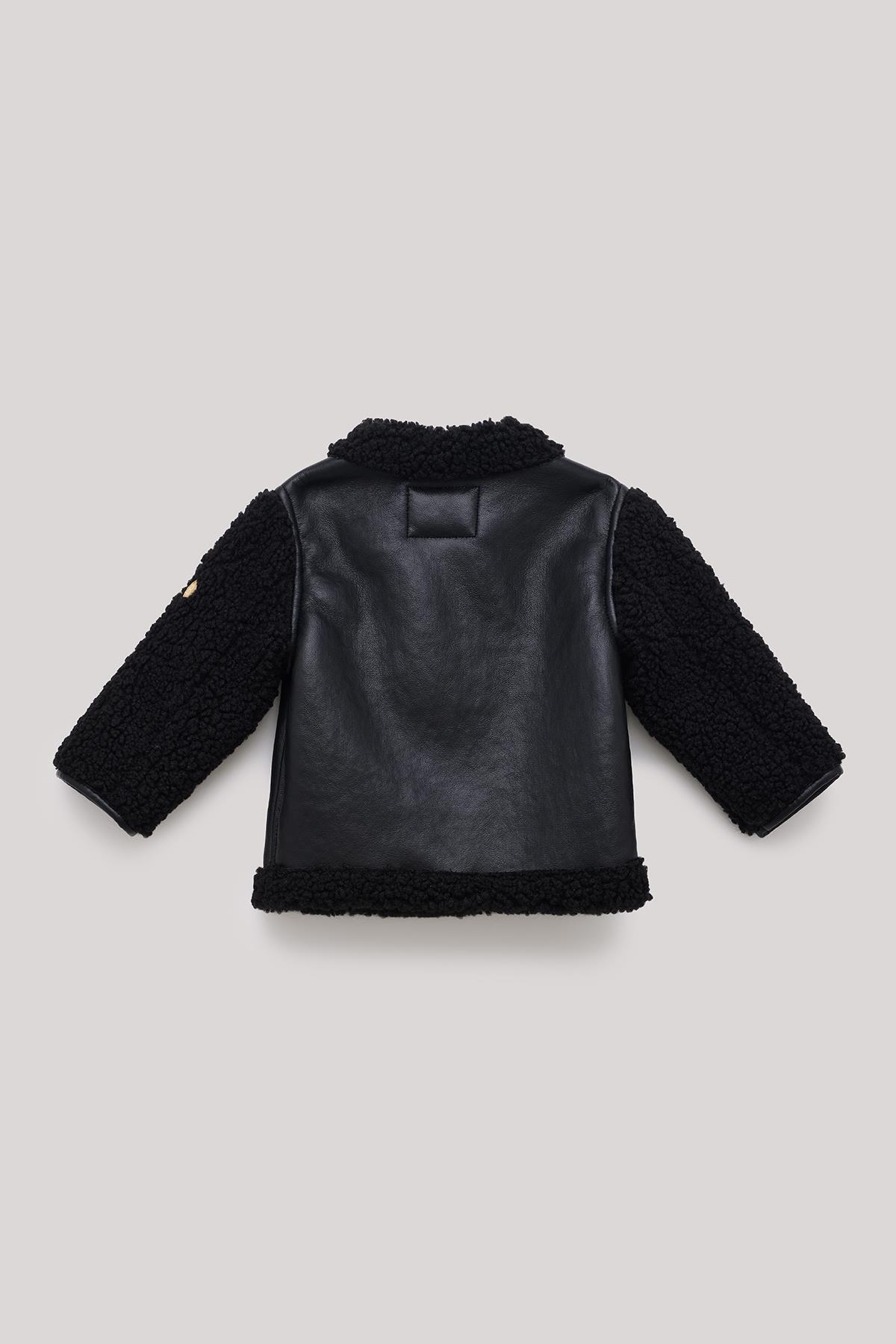 GB Baby BG Store Kız Bebek Siyah Ceket fotoğrafı 2 (önizleme)
