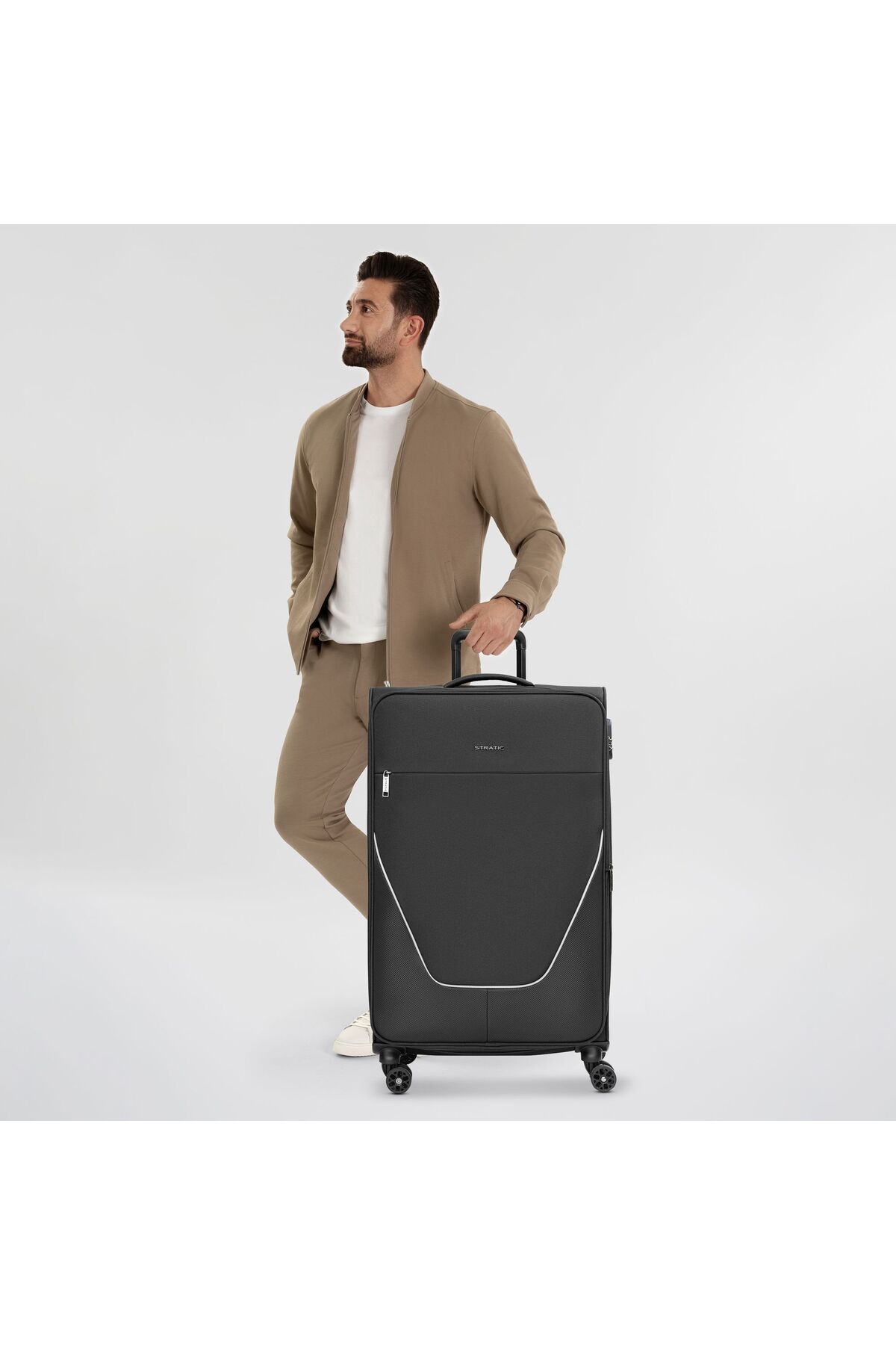 Stratic-taska 4-Rollen Trolley L 76 cm mit Dehnfalte 7