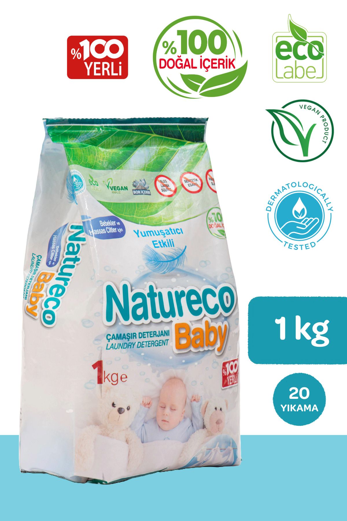 NATURECO BABY Bebek Deterjanı 1kg