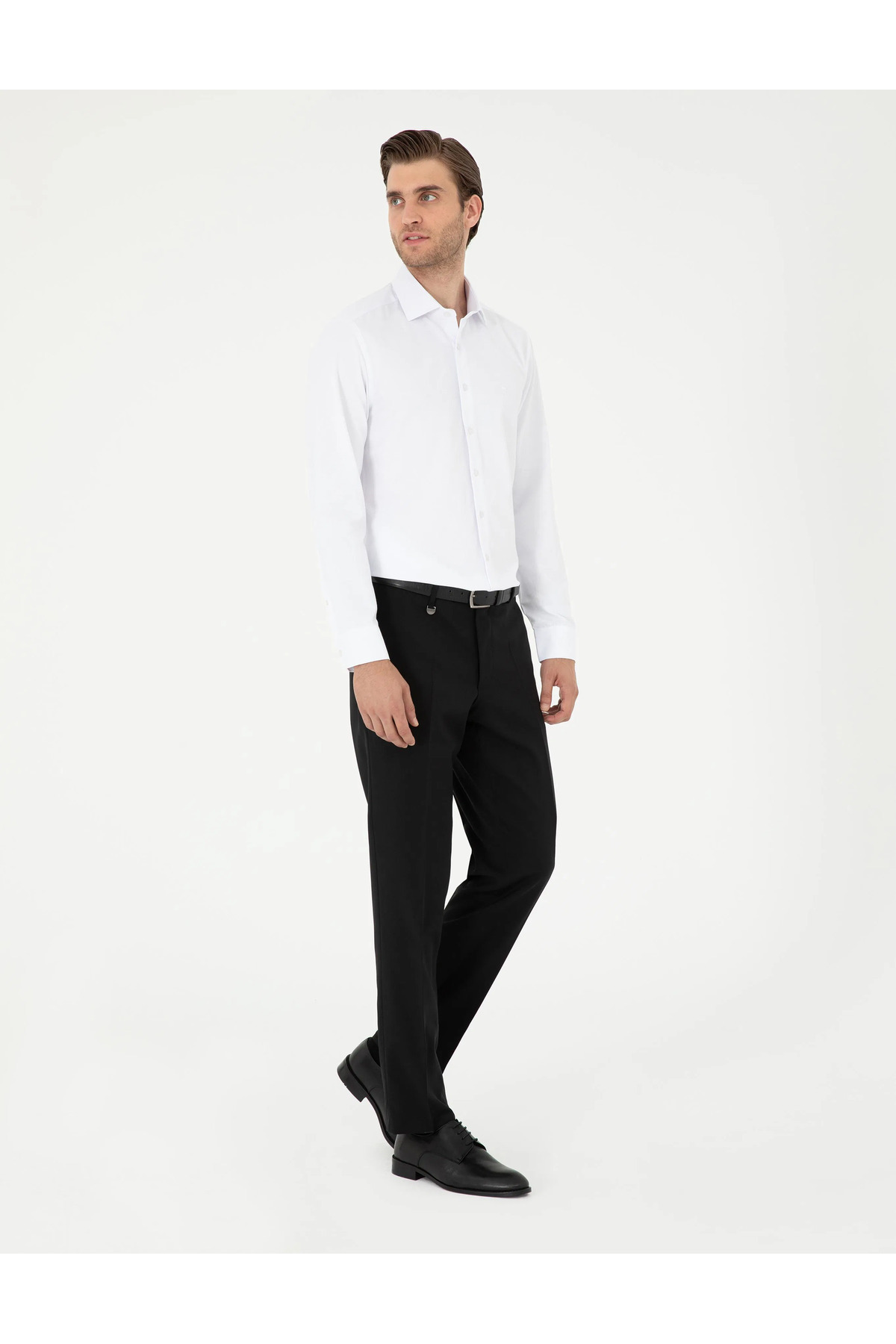 شلوار مردانه راسته فاق نرمال | پیر کاردین Pierre Cardin 2034945 - تصویر 2