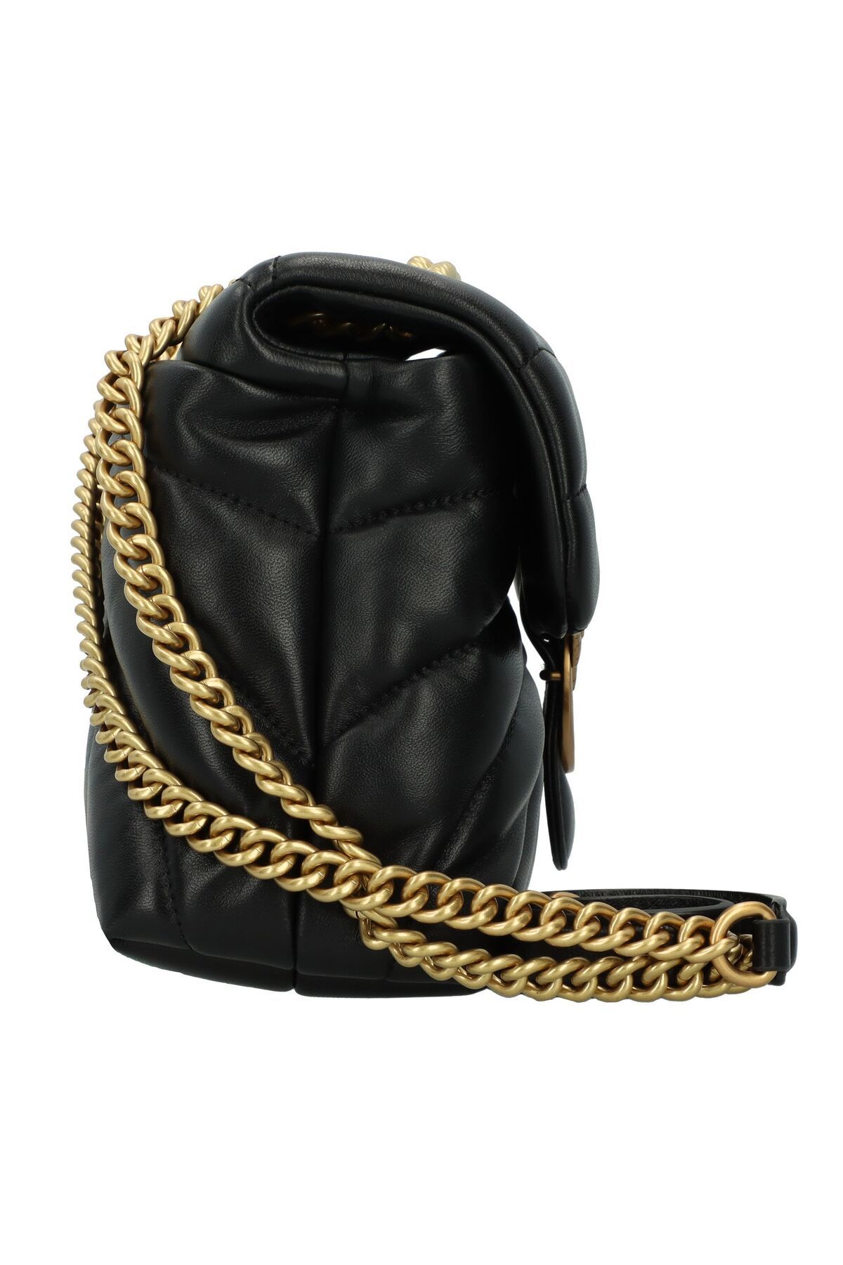 PİNKO-Love Puff Schultertasche Leder 30 cm 3